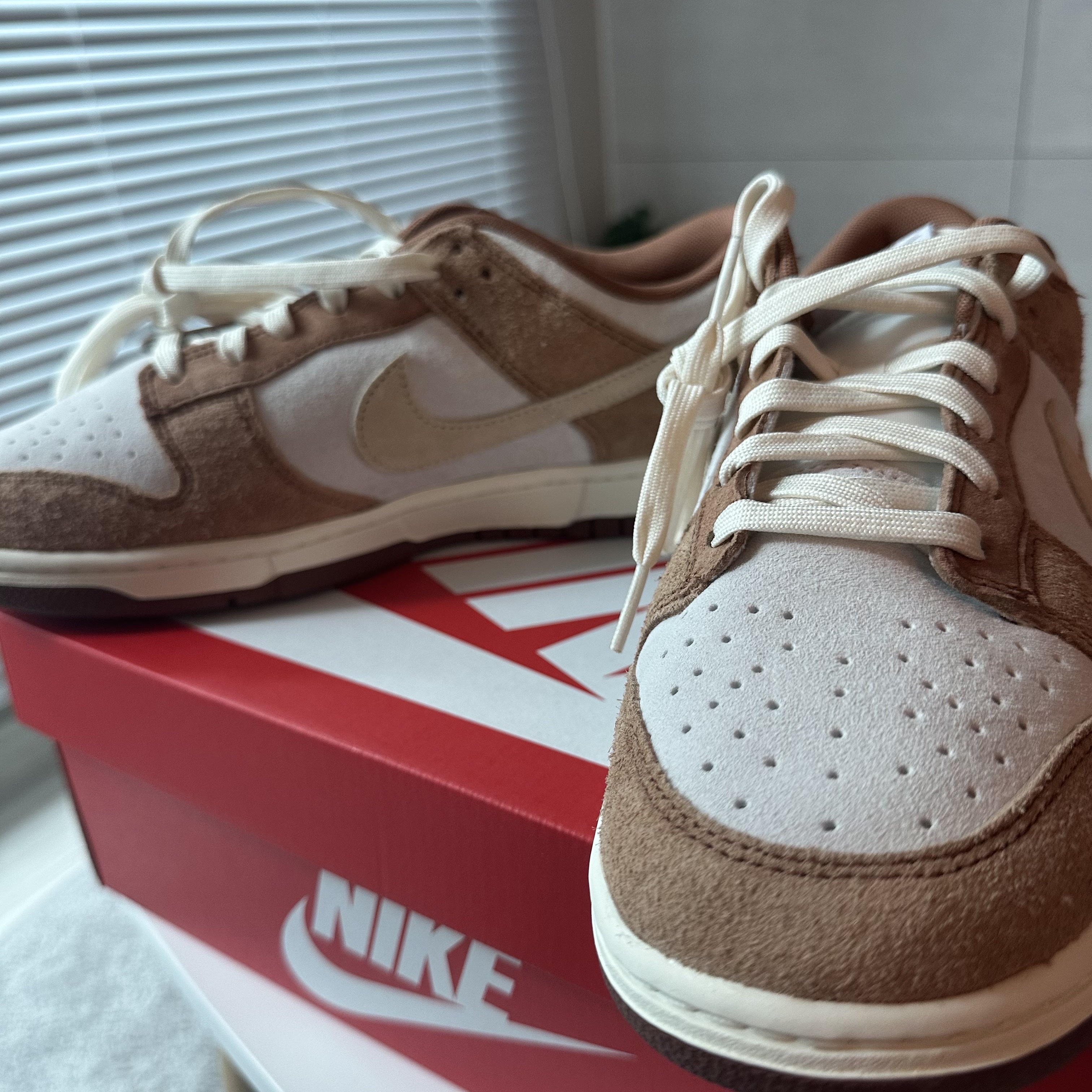 Nike Dunk Low Pro Premium Medium Curry 착용 스타일 - 1