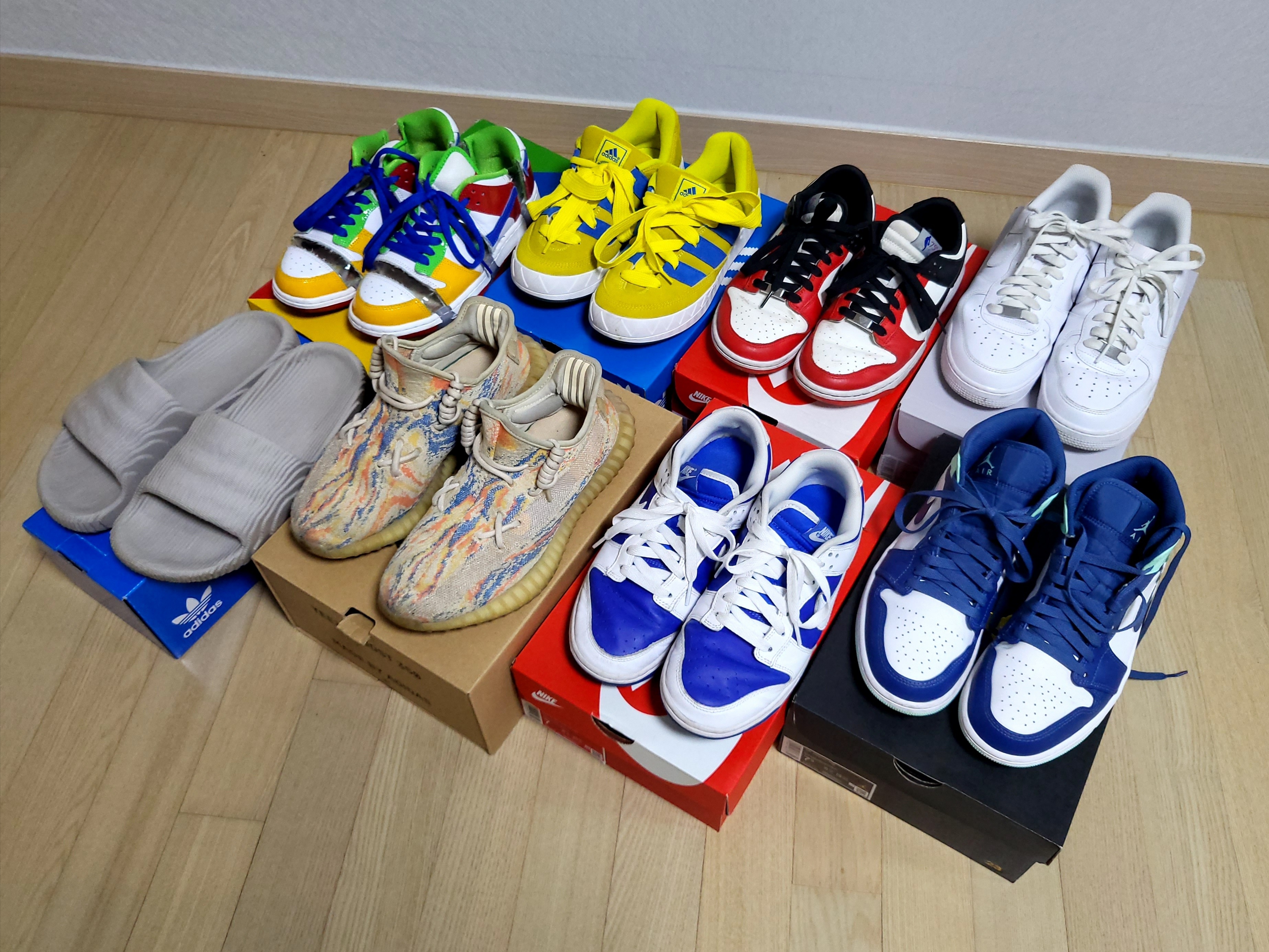 Nike SB Dunk Low Sandy, Adidas Yeezy Boost 350 V2 MX Oat 착용 스타일