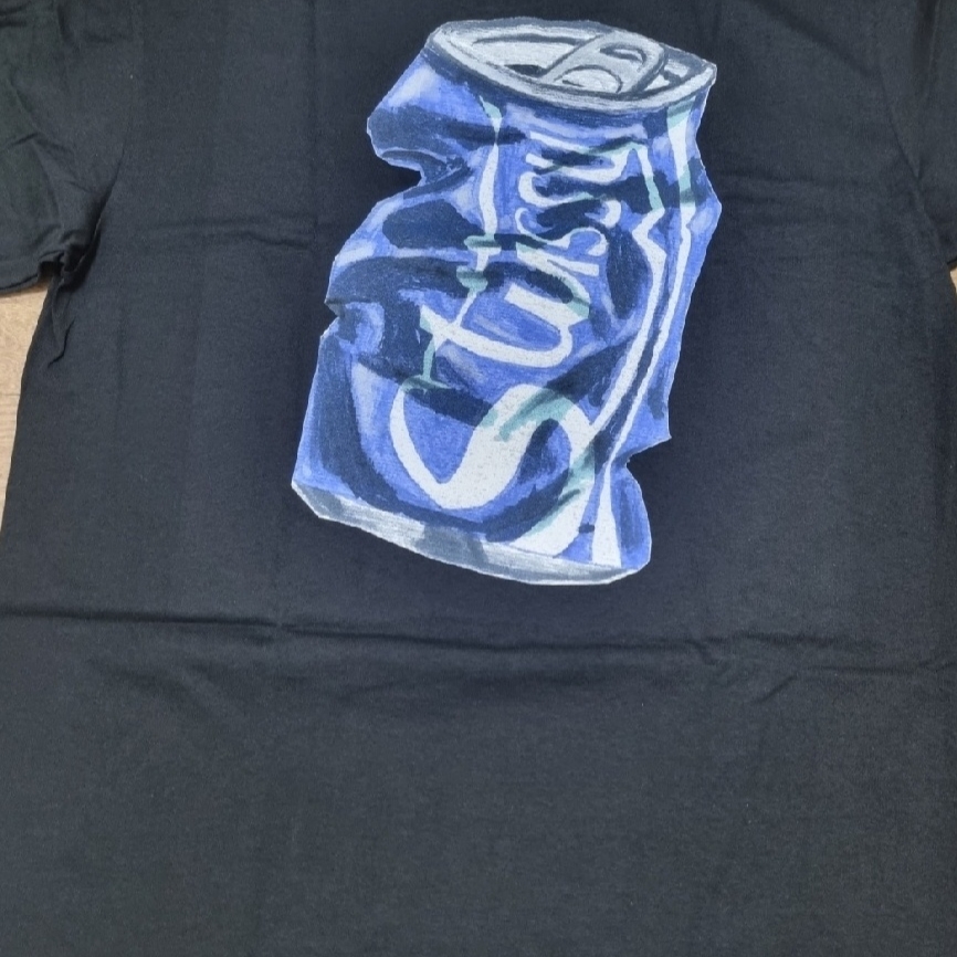 Stussy Soda Can T-Shirt Black 착용 스타일