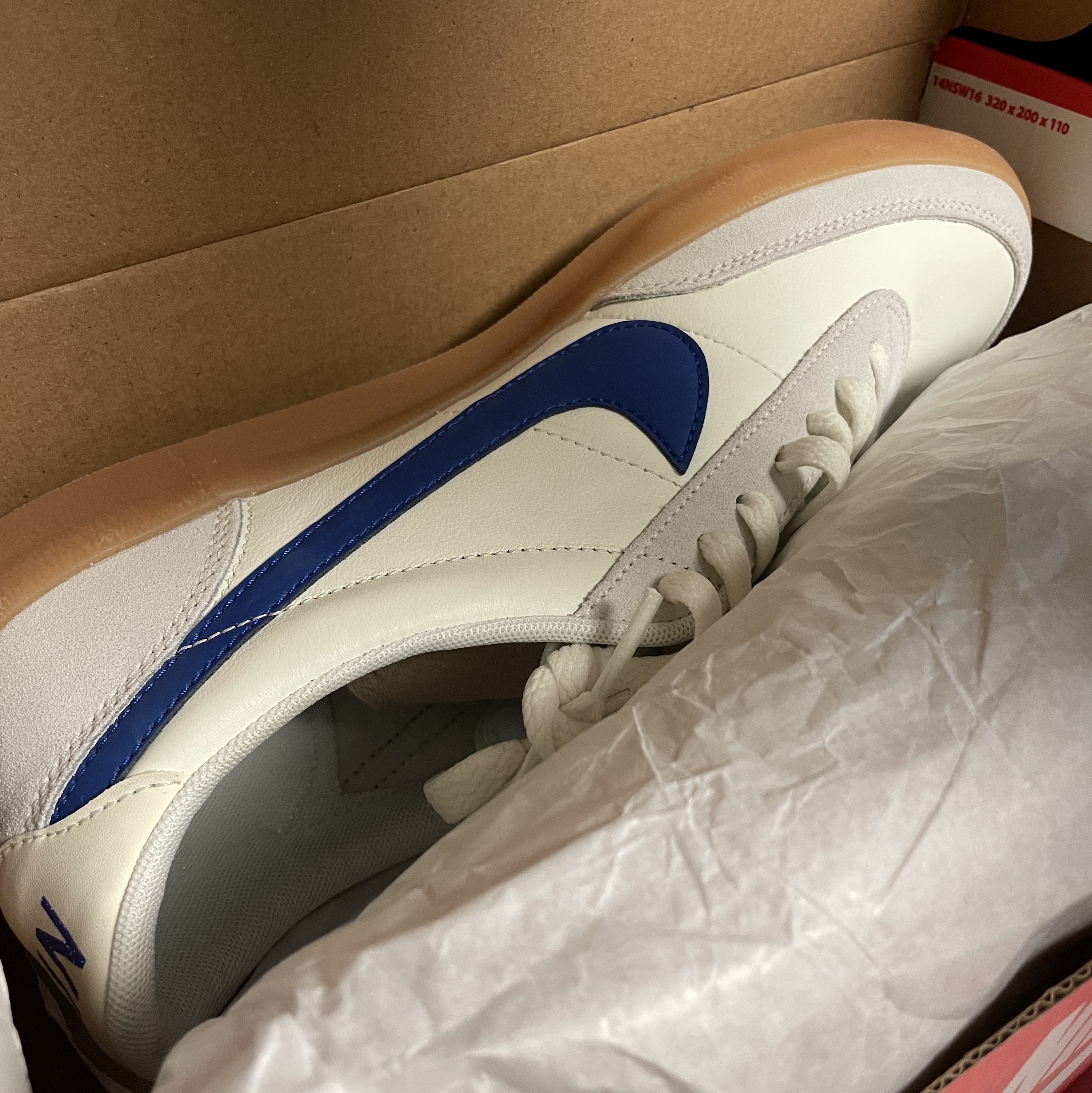 Nike Killshot 2 Leather Hyper Blue 착용 스타일