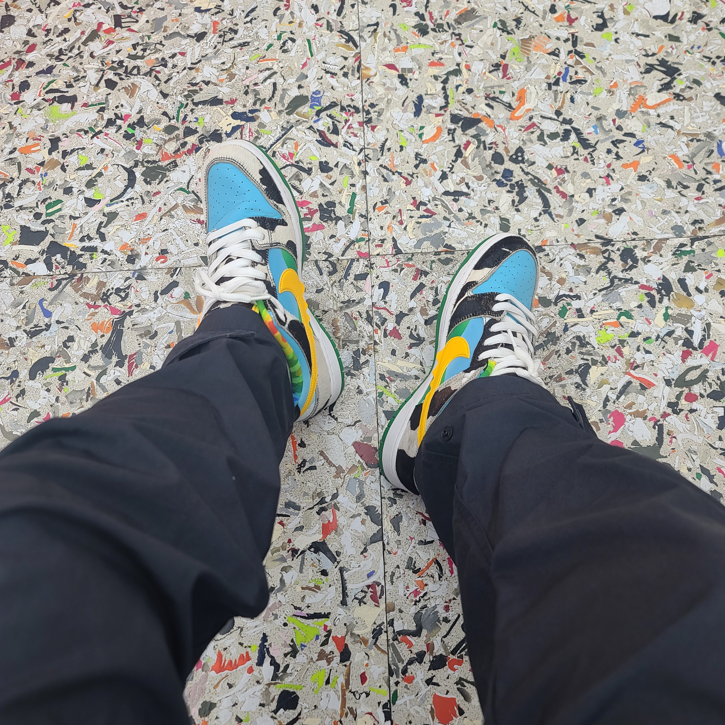Nike x Ben & Jerry's SB Dunk Low Chunky Dunky 착용 스타일