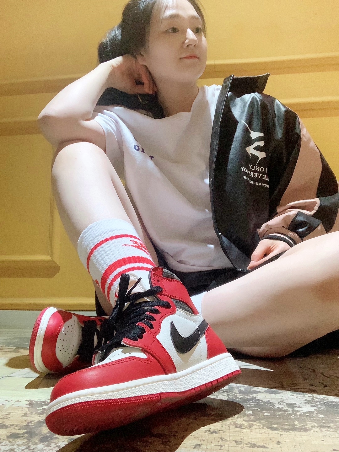 Jordan 1 Retro High OG Chicago 2022 착용 스타일 - 2