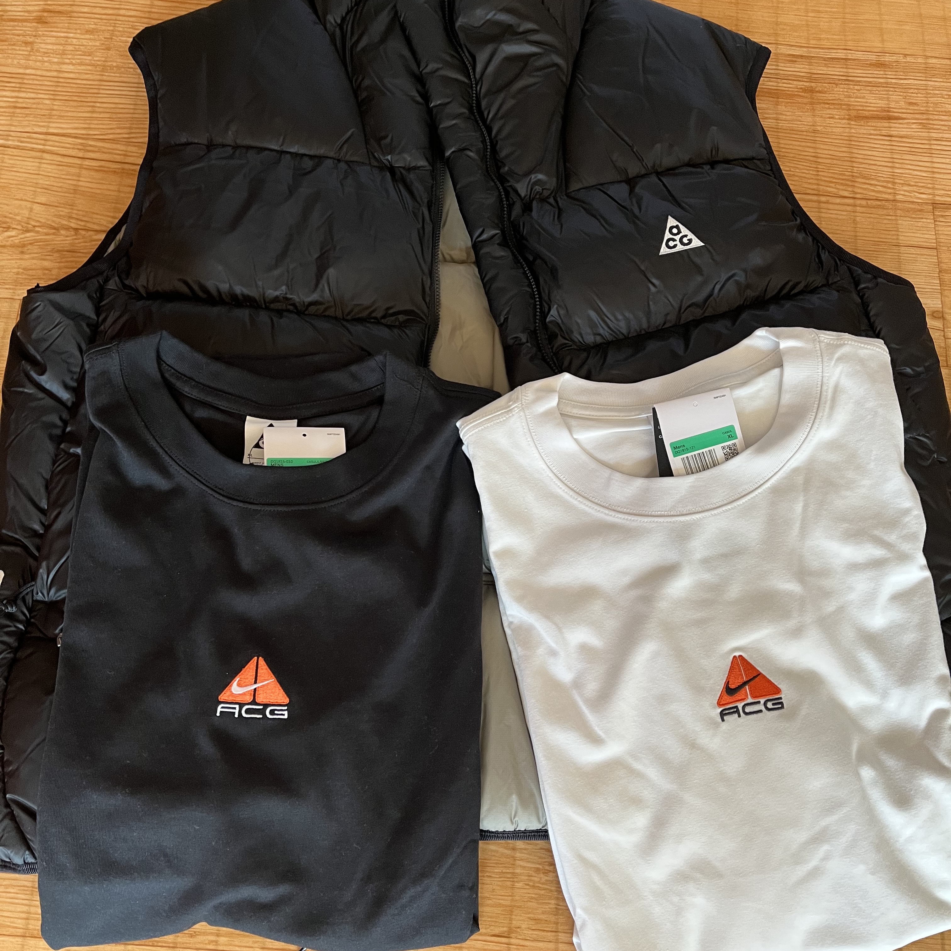 Nike ACG Therma-Fit ADV Lunar Lake Puffer Vest Black - US/EU 착용 스타일