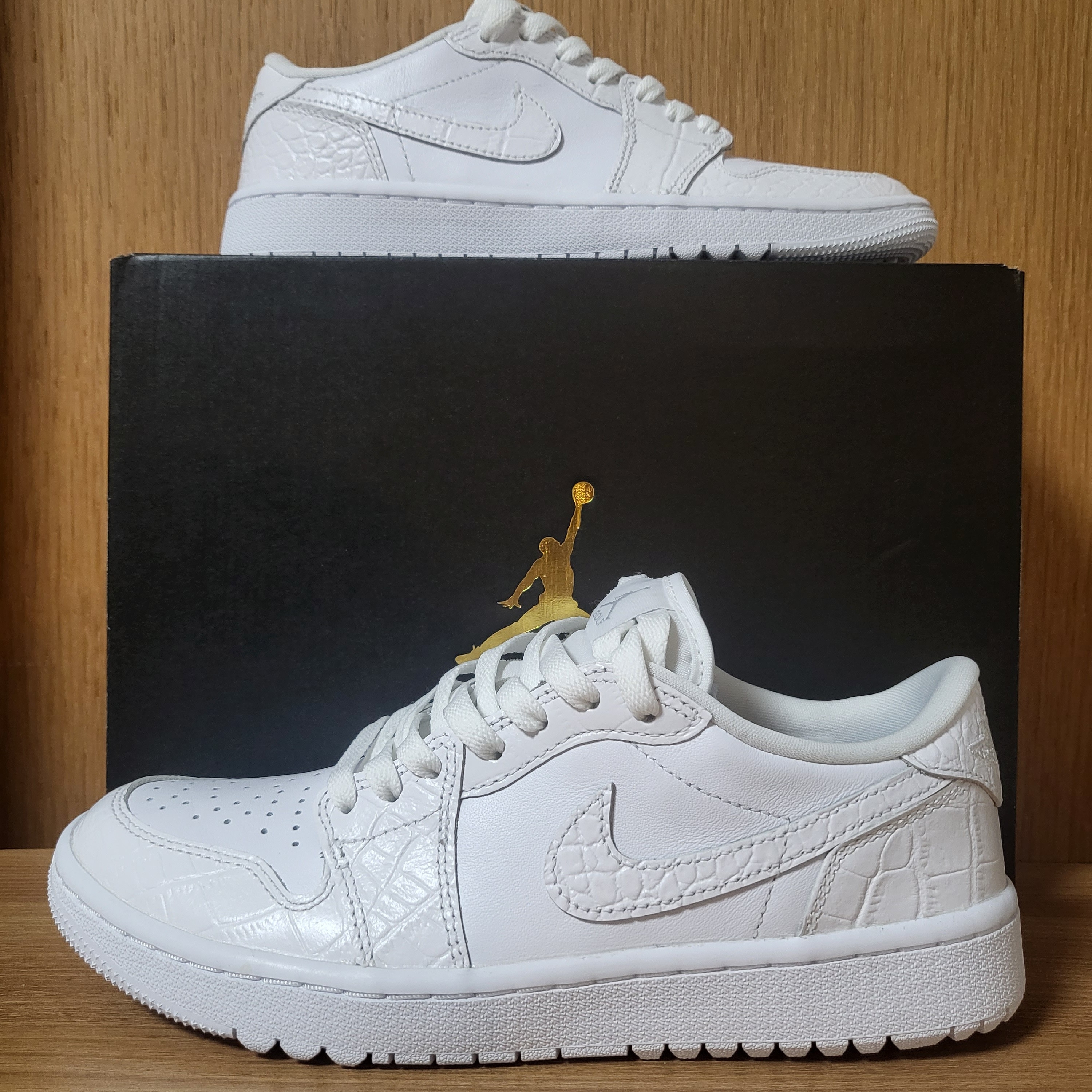 Jordan 1 Low Golf Pure Platinum 착용 스타일 - 2