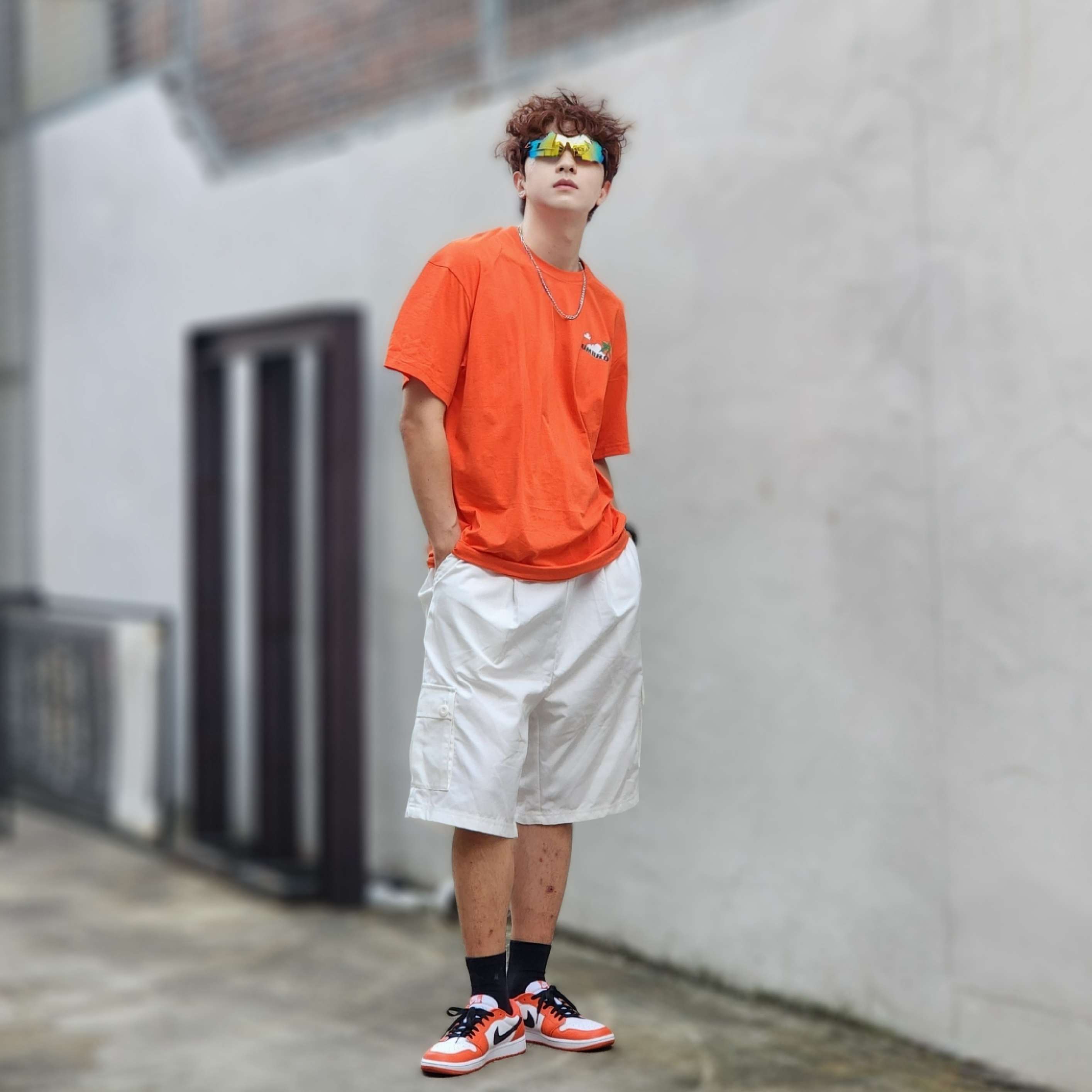 Jordan 1 Low OG Starfish, (W) Jordan 1 Low OG Starfish 착용 스타일 - 1