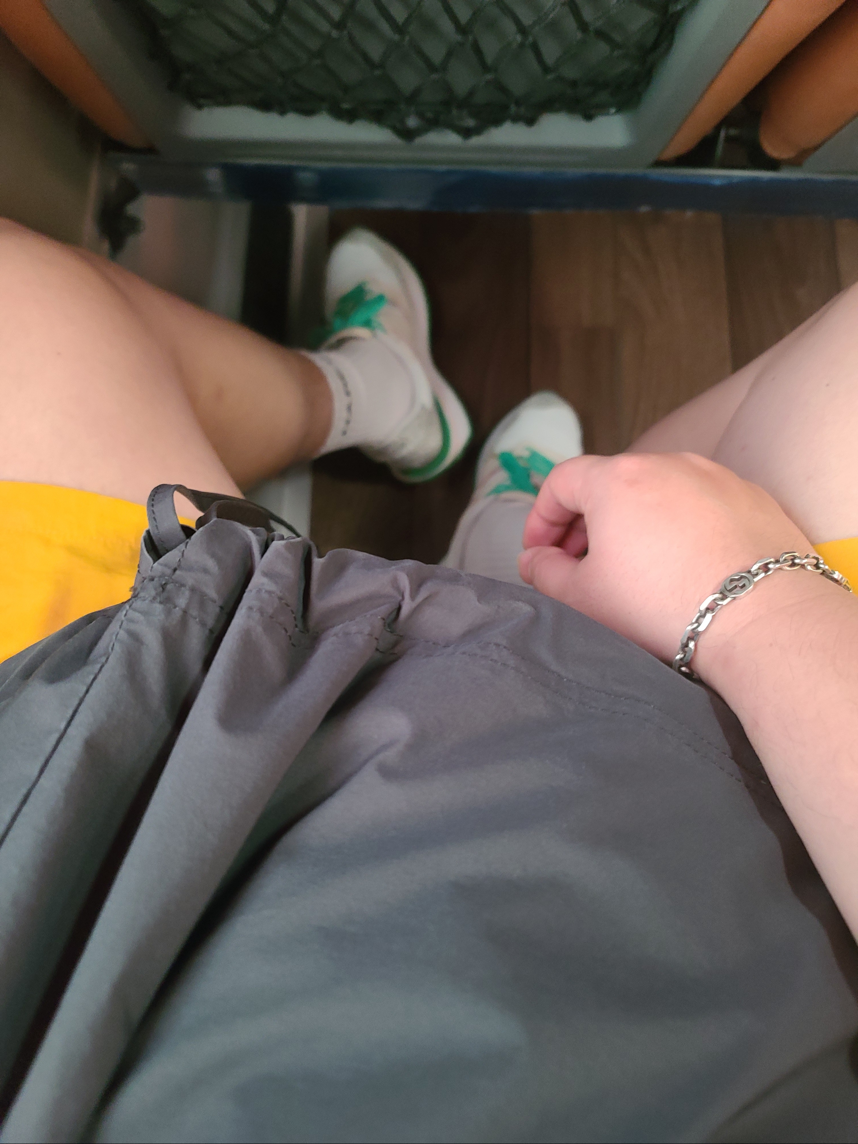 New Balance x Casablanca 237 Idealist Monogram White Green, Gucci Interlocking G Bracelet Silver 착용 스타일