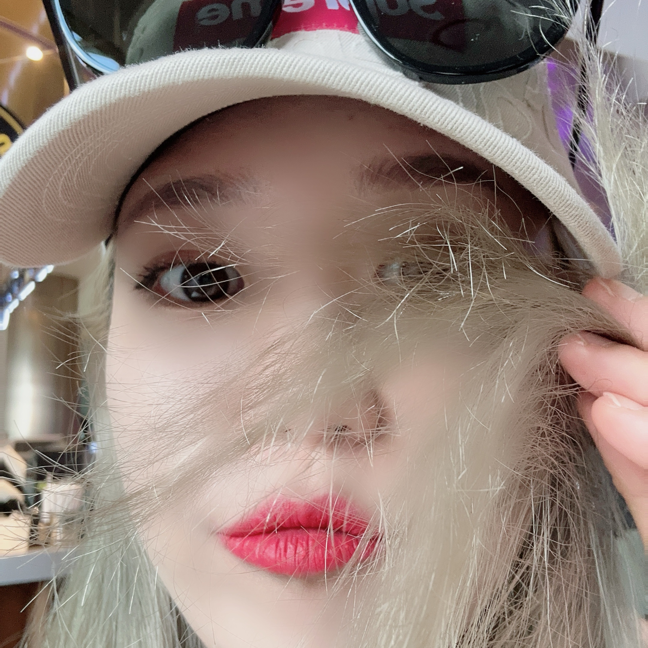 Supreme Lasered Twill Camp Cap Tan - 23SS 착용 스타일 - 2