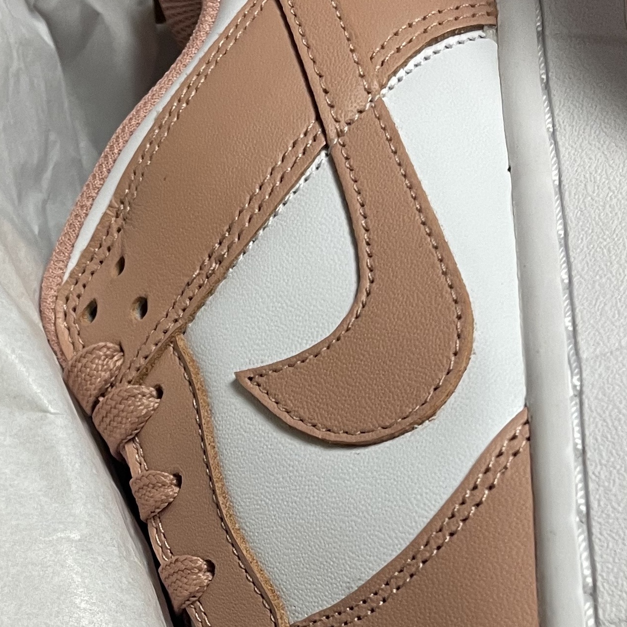 (W) Nike Dunk Low Rose Whisper 착용 스타일