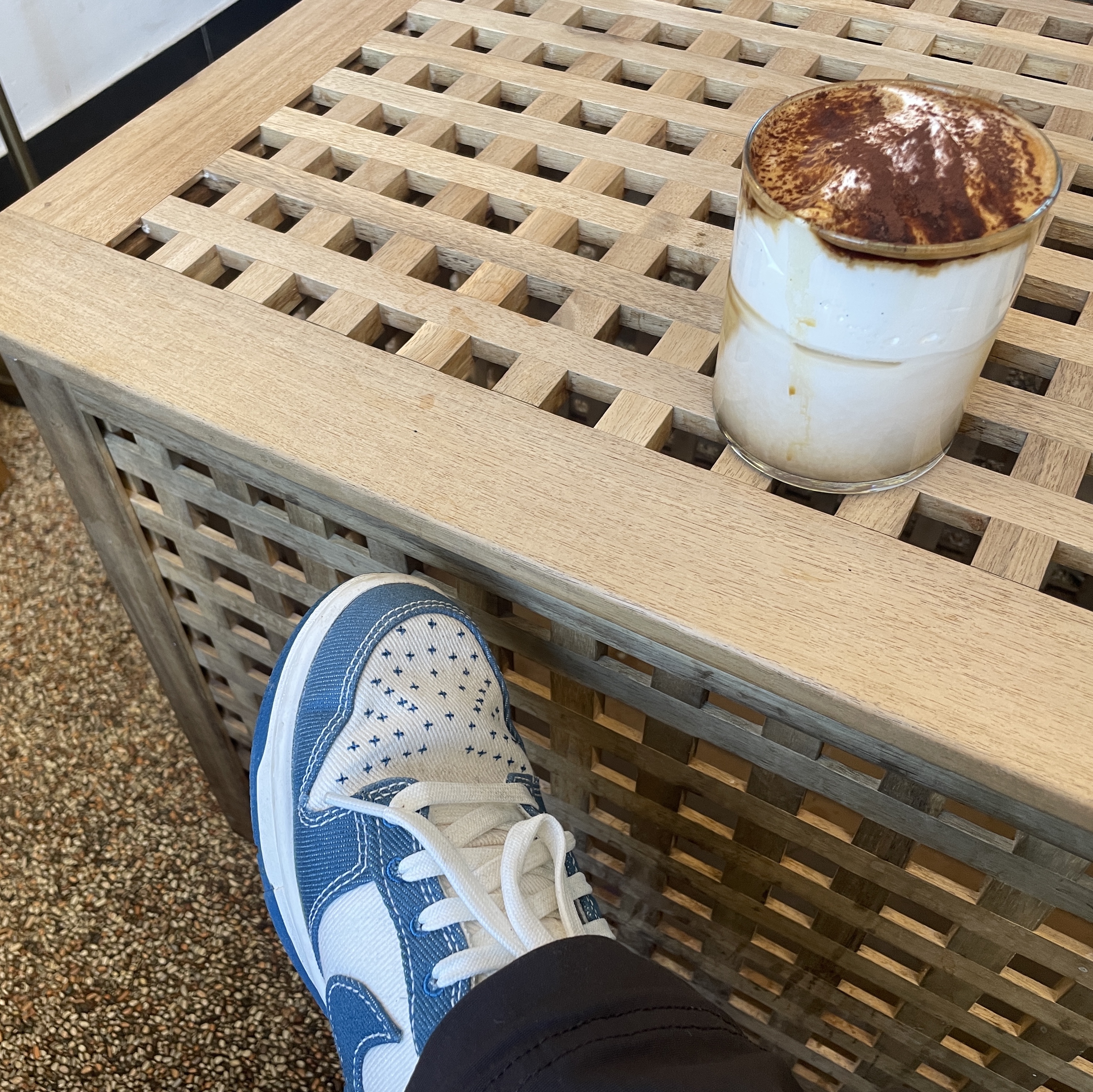 Nike Dunk Low Retro SE Industrial Blue 착용 스타일