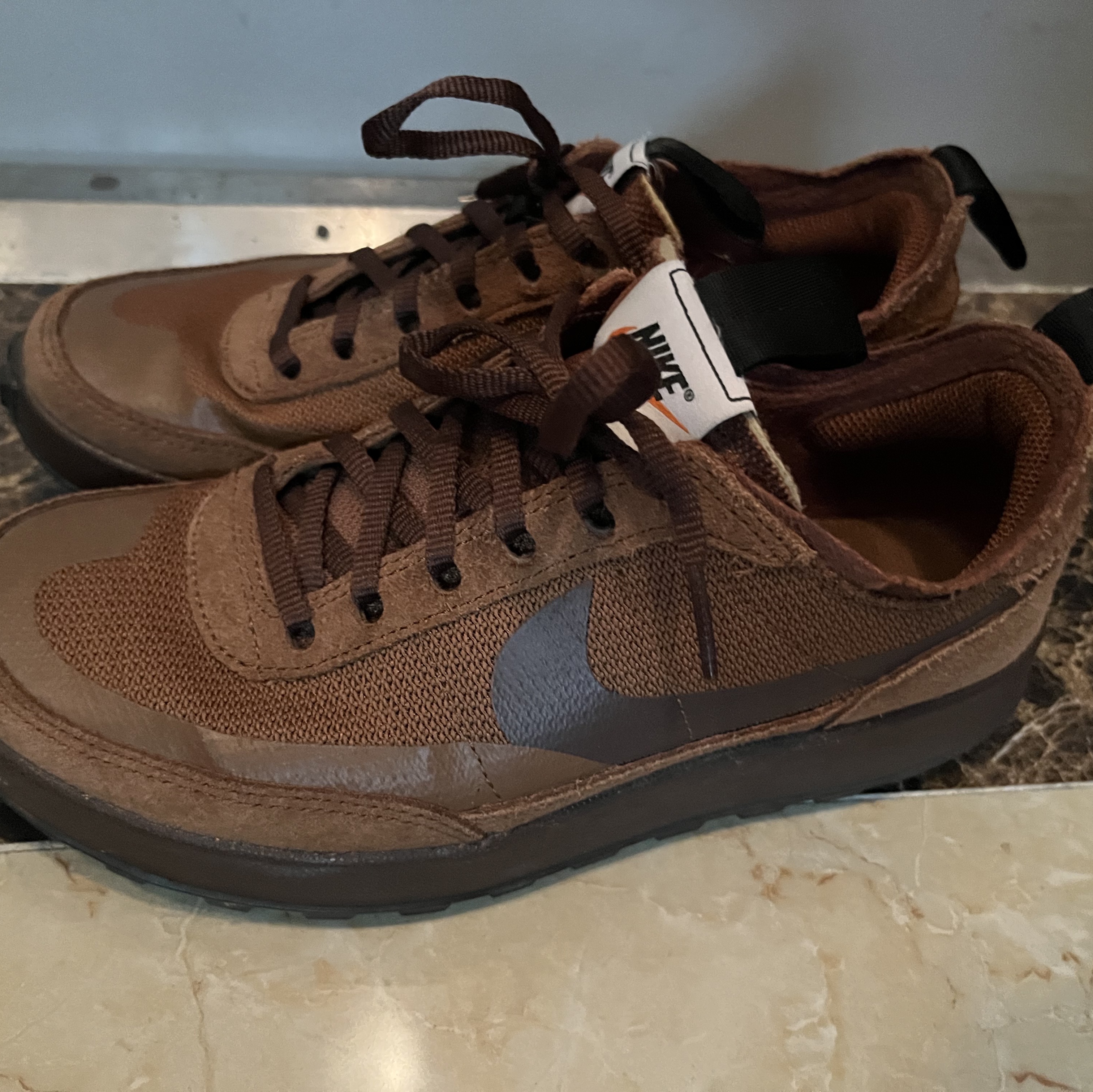 Nike x Tom Sachs General Purpose Shoe Brown 착용 스타일