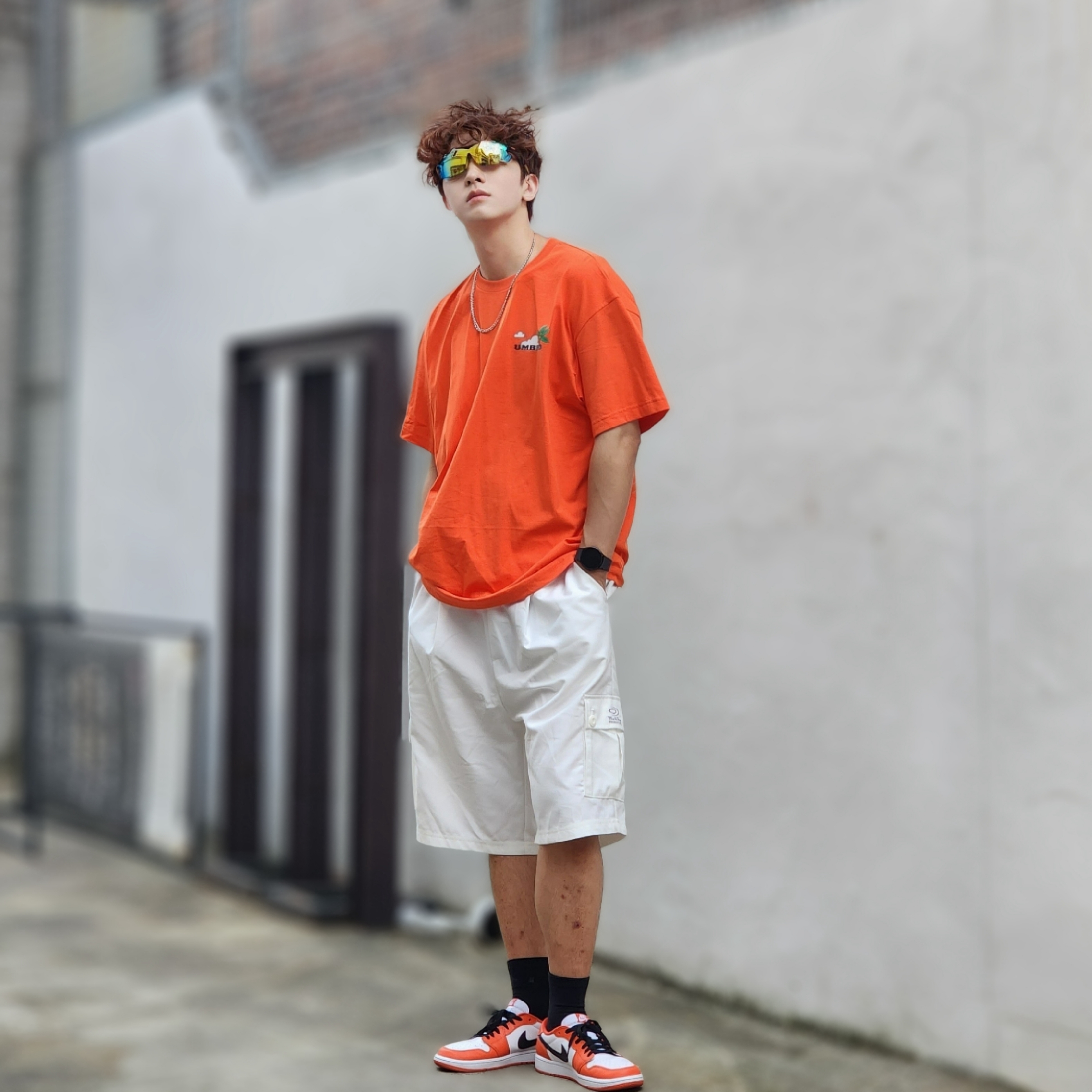 Jordan 1 Low OG Starfish, (W) Jordan 1 Low OG Starfish 착용 스타일 - 3