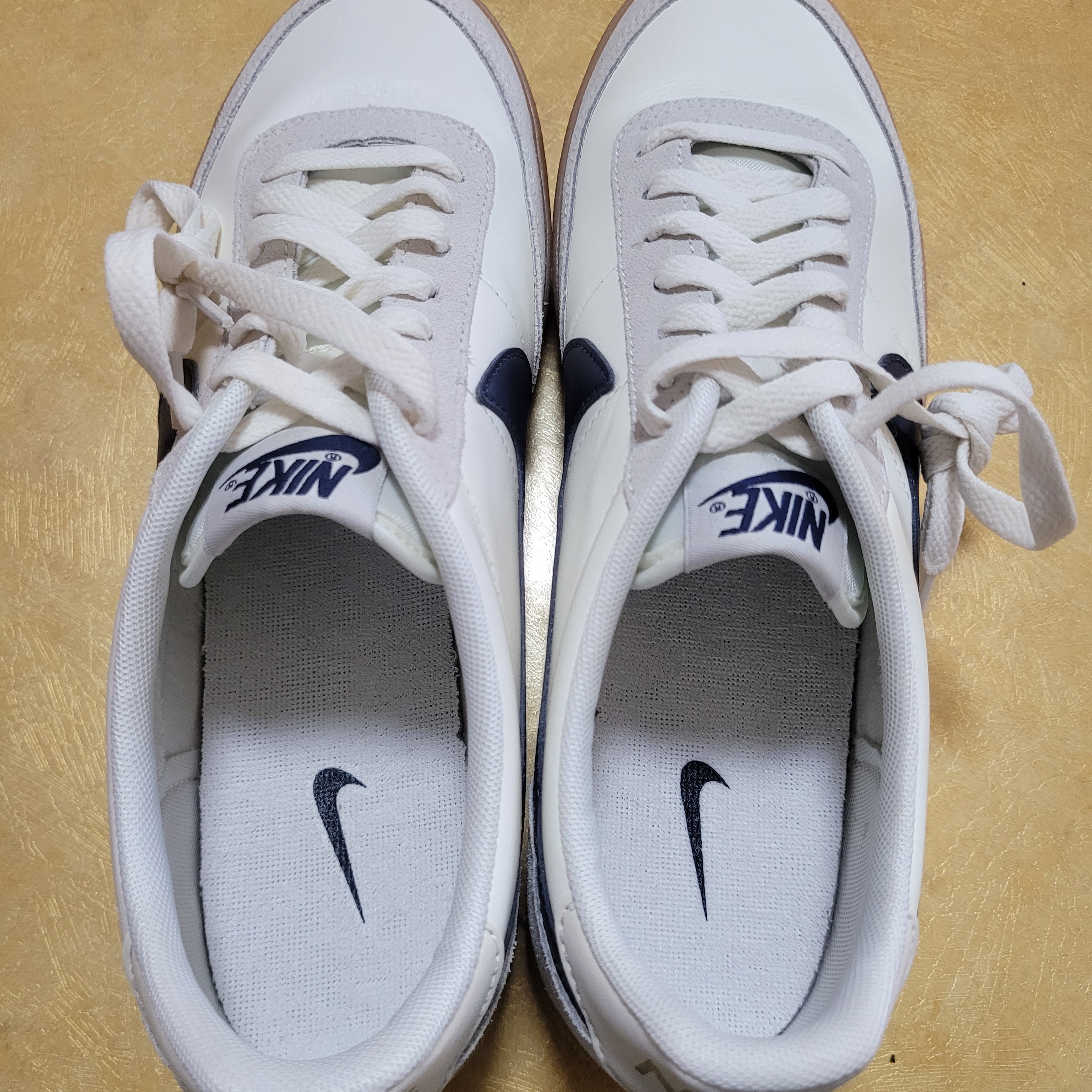Nike x J.Crew Killshot 2 Sail Midnight Navy 착용 스타일 - 1