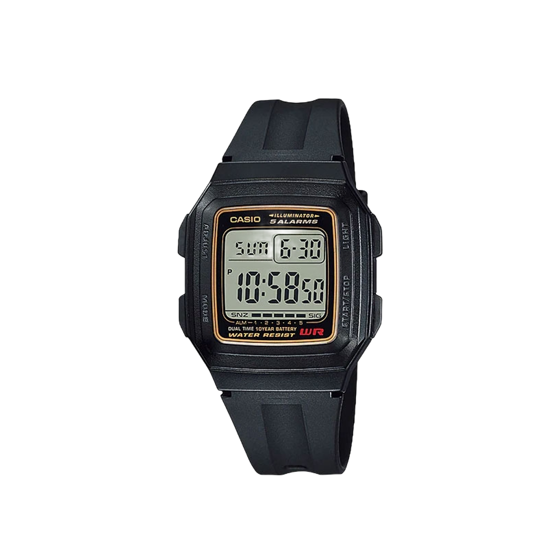 Casio F-201WA-9ADF 상세 이미지 1