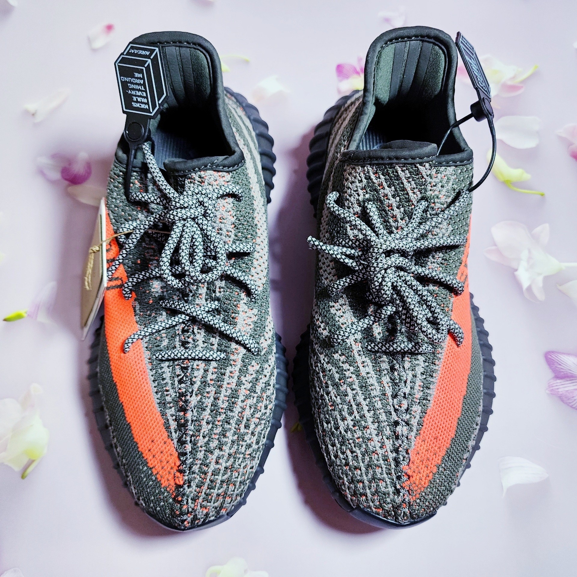Adidas Yeezy Boost 350 V2 Carbon Beluga 착용 스타일