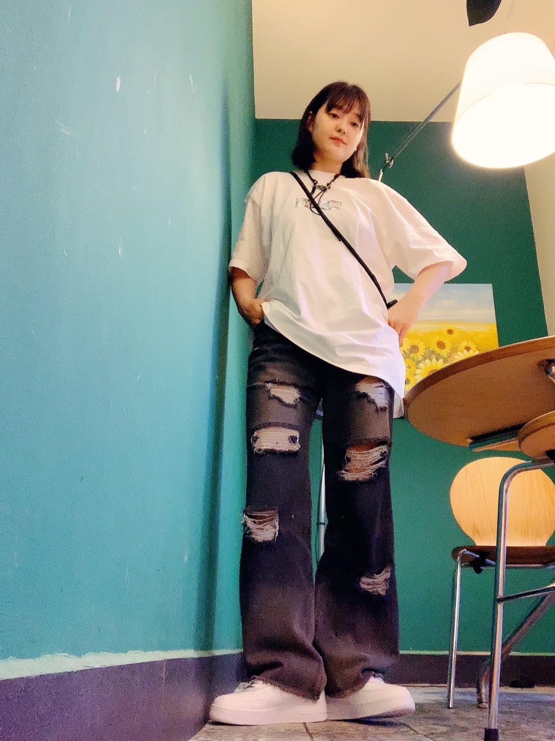 Our Legacy Ladon Leather Keychain Black, Nike x Drake Nocta Air Force 1 Low SP Certified Lover Boy White 착용 스타일 - 1