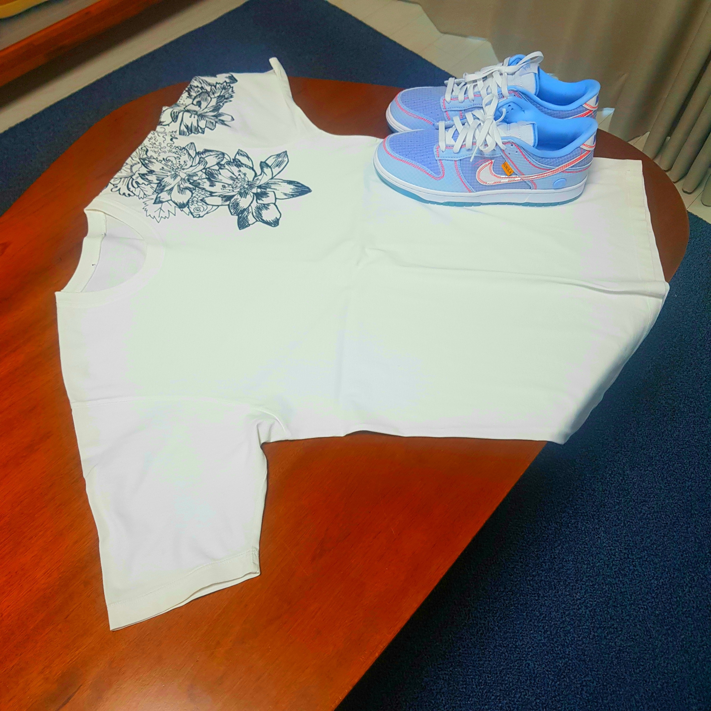 Nike x Union Dunk Low Passport Pack Argon, Louis Vuitton Monogram Chain Necklace Silver 착용 스타일 - 1