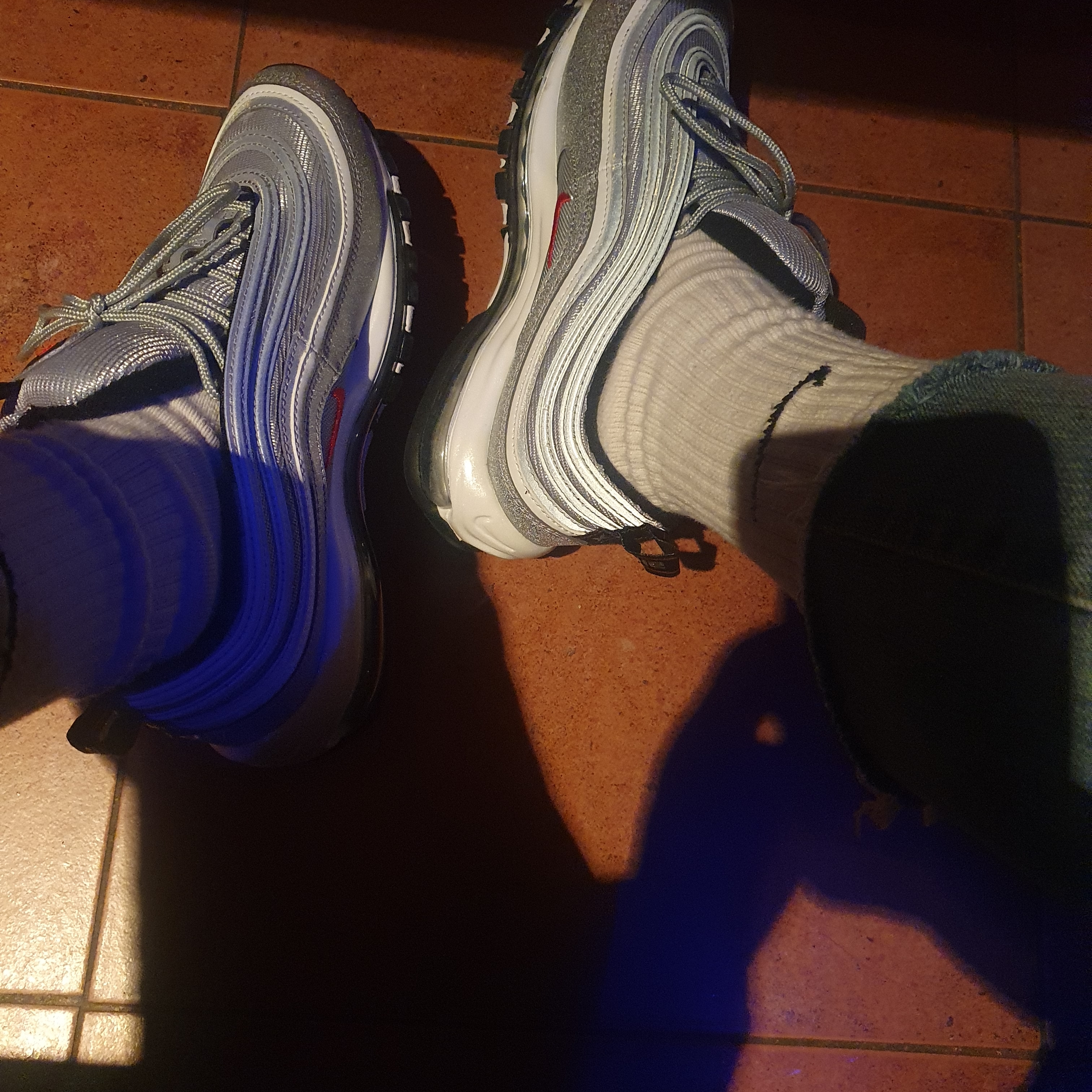 Nike Air Max 97 OG Silver Bullet 2022 착용 스타일