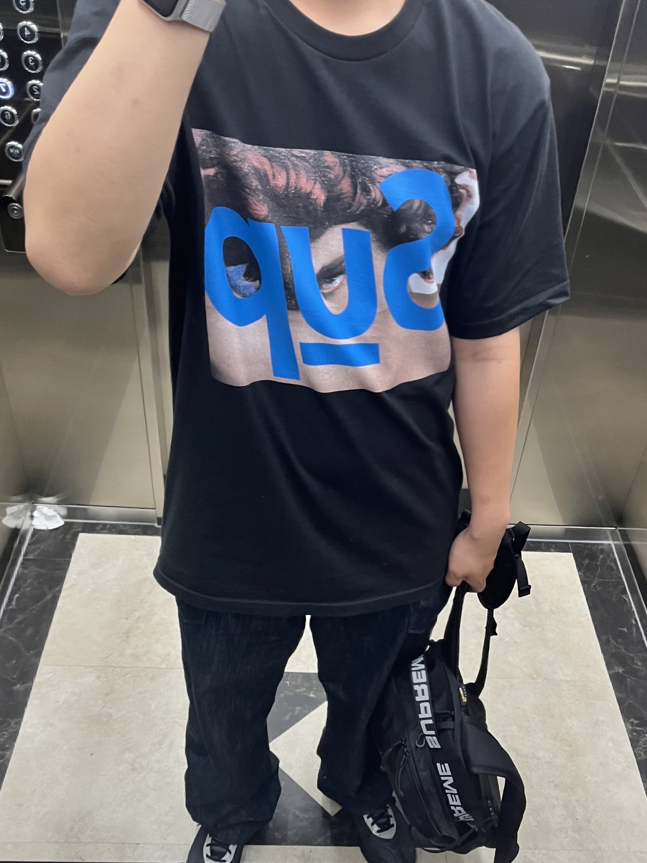 Supreme x Undercover Face T-Shirt Black - 23SS, Asics x Kiko Kostadinov Gel-Sokat 2 Carrier Grey 착용 스타일