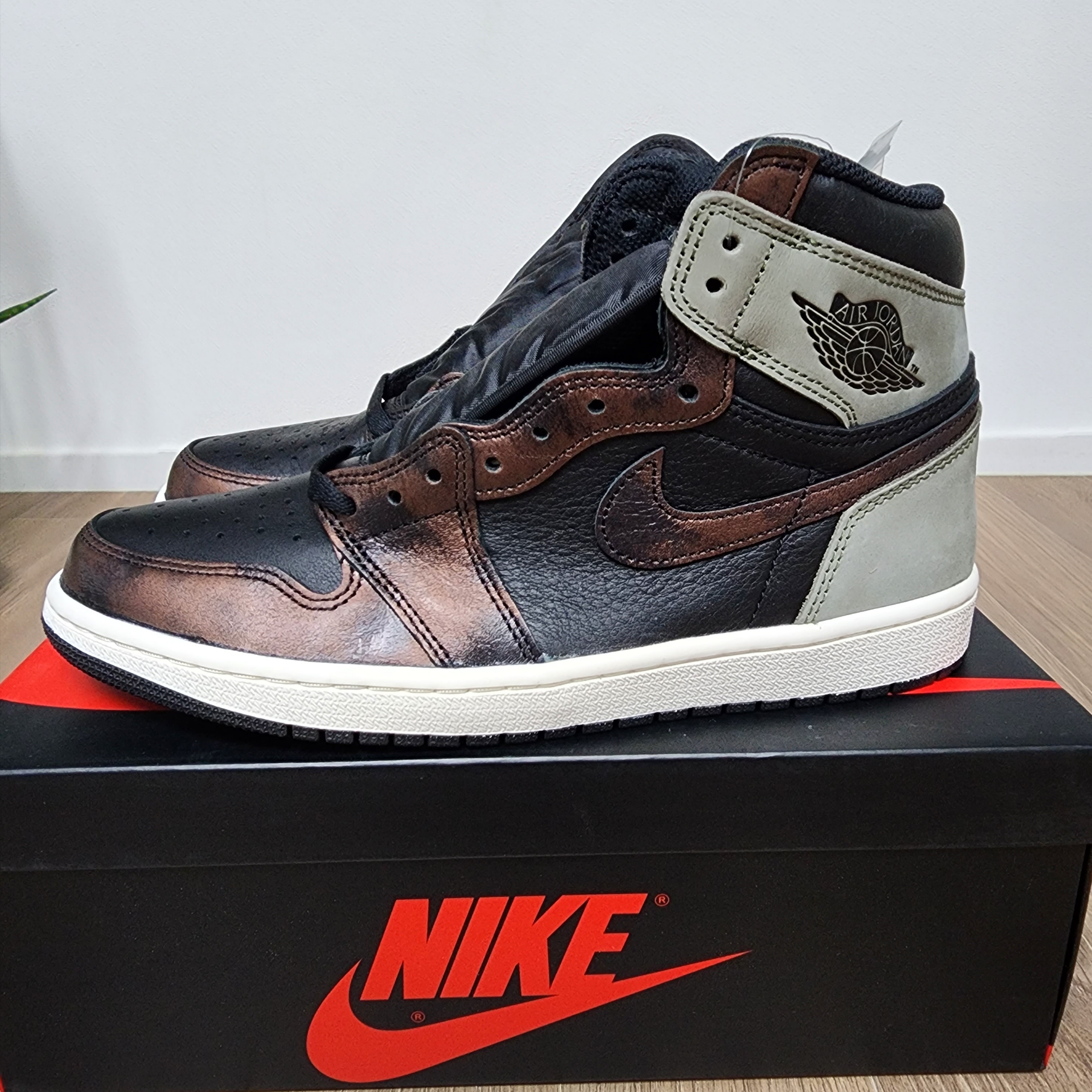 Jordan 1 Retro High OG Rust Shadow 착용 스타일 - 2