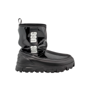 (W) UGG Classic Brellah Mini Rain Boot Black