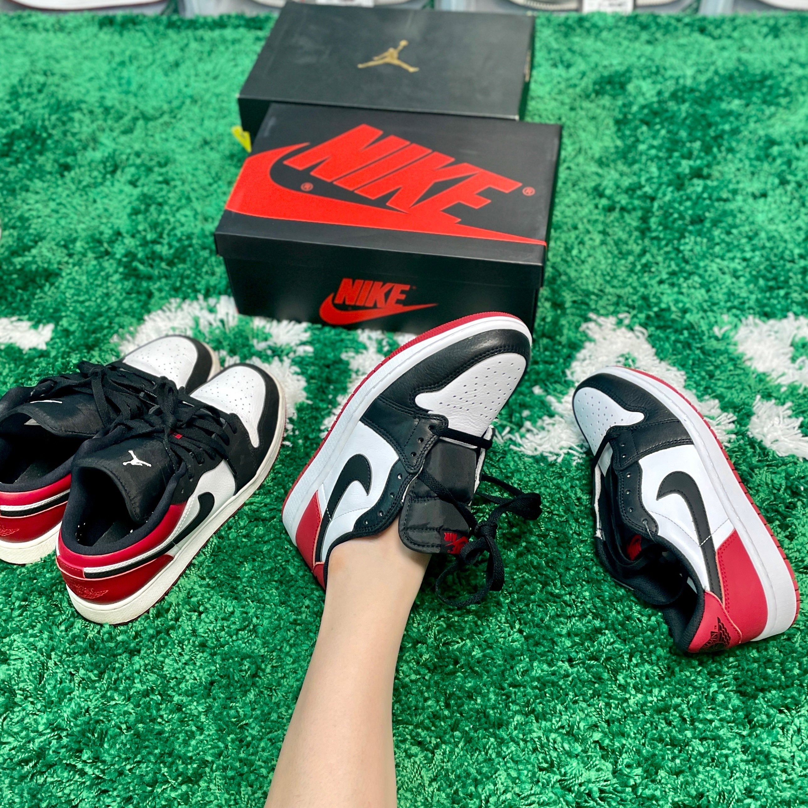 Jordan 1 Retro Low OG Black Toe, Jordan 1 Low Black Toe 착용 스타일