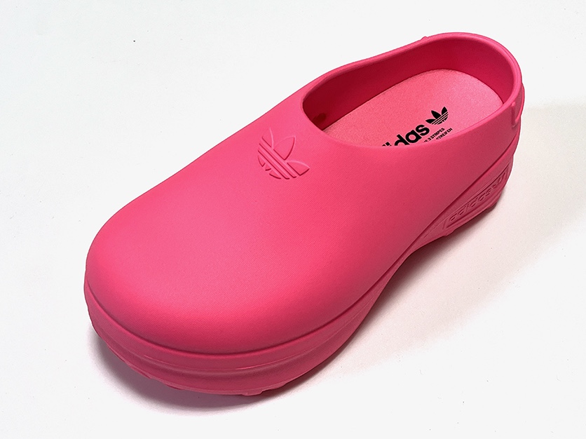 (W) Adidas Adifom Stan Smith Mule Lucid Pink 착용 스타일 - 2