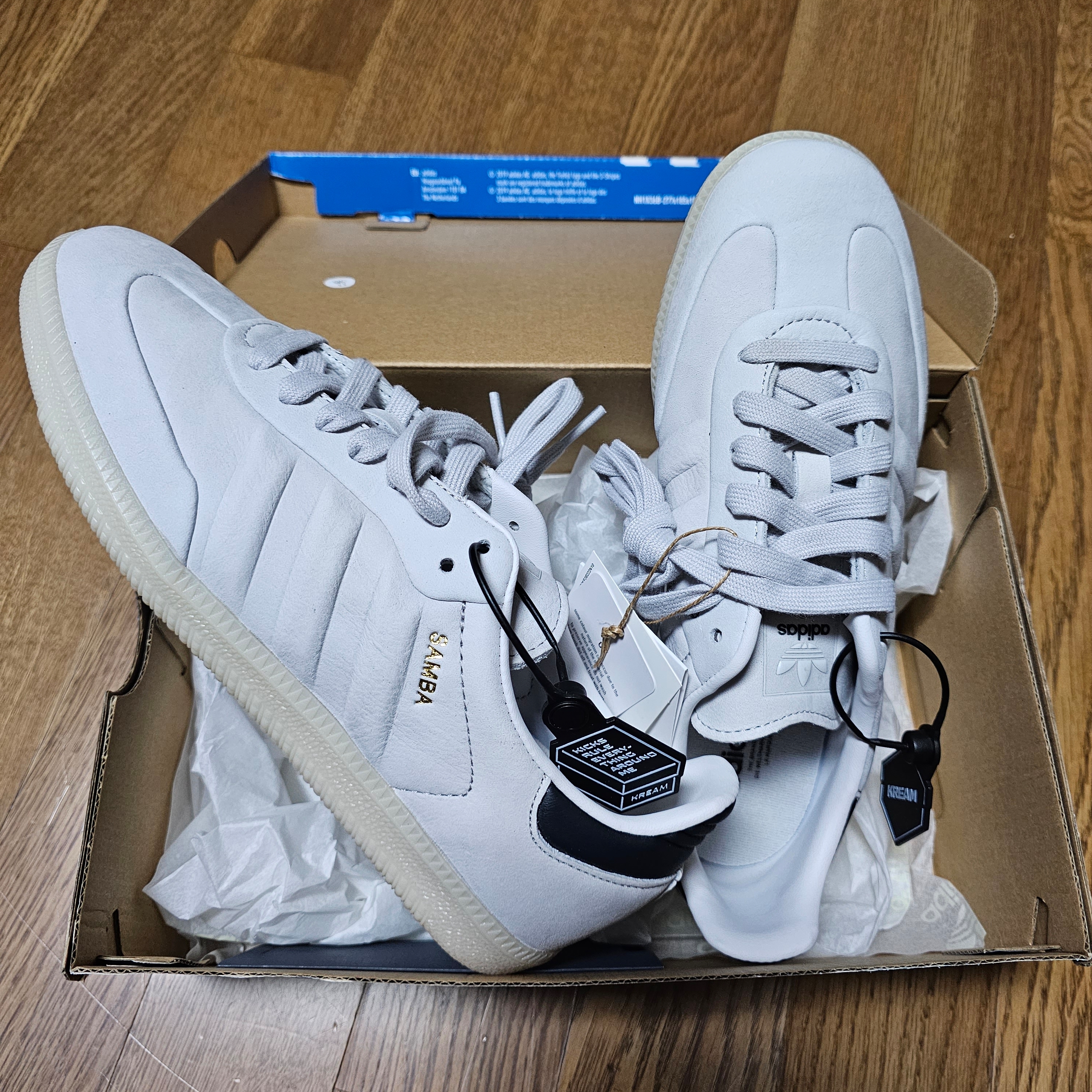 Adidas Samba Grey One 착용 스타일