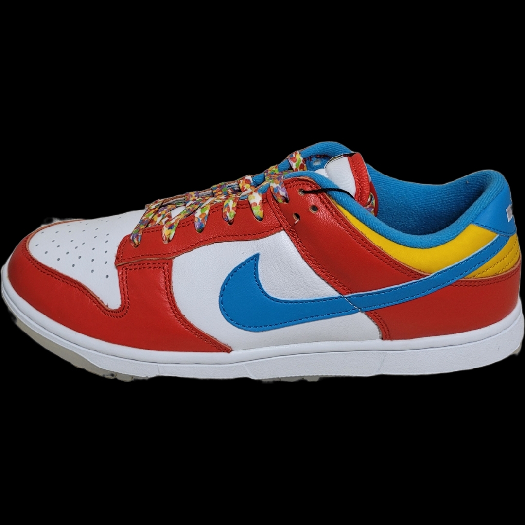 Nike x LeBron James x Fruity Pebbles Dunk Low QS Habanero Red 착용 스타일