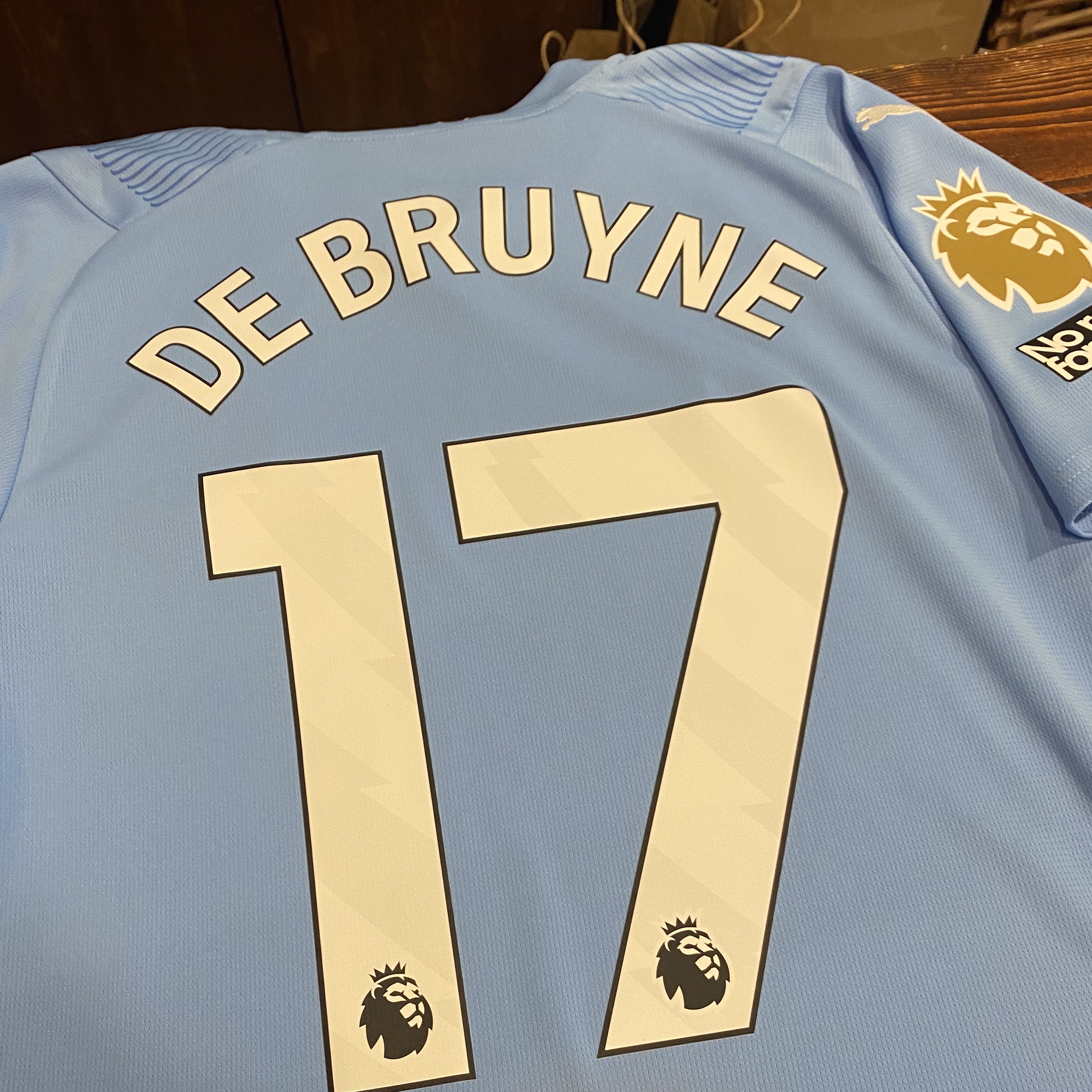 Puma Manchester City 2023/24 Home Jersey Team Light Blue (Non Marking Ver.) 착용 스타일 - 2
