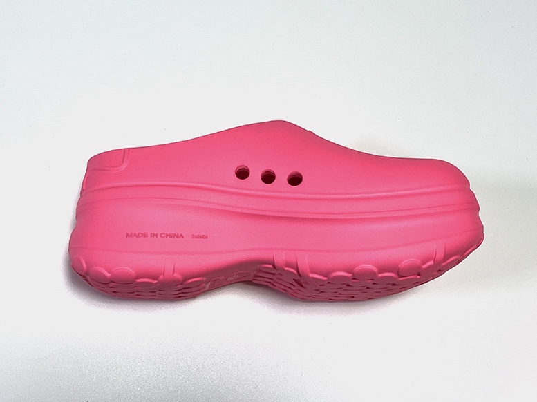 (W) Adidas Adifom Stan Smith Mule Lucid Pink 착용 스타일 - 1