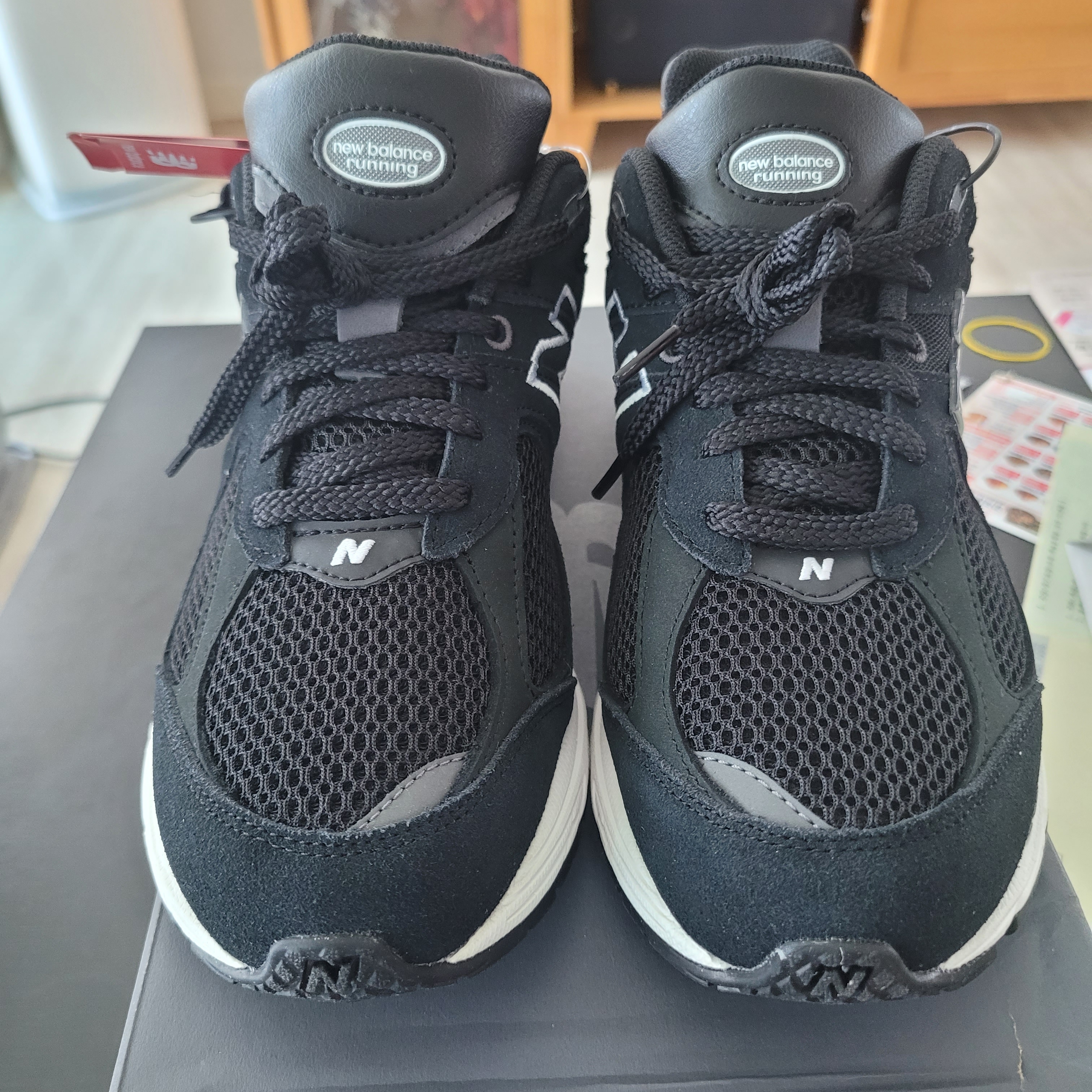 New Balance 2002R Black - JD Sports Exclusive 착용 스타일 - 2