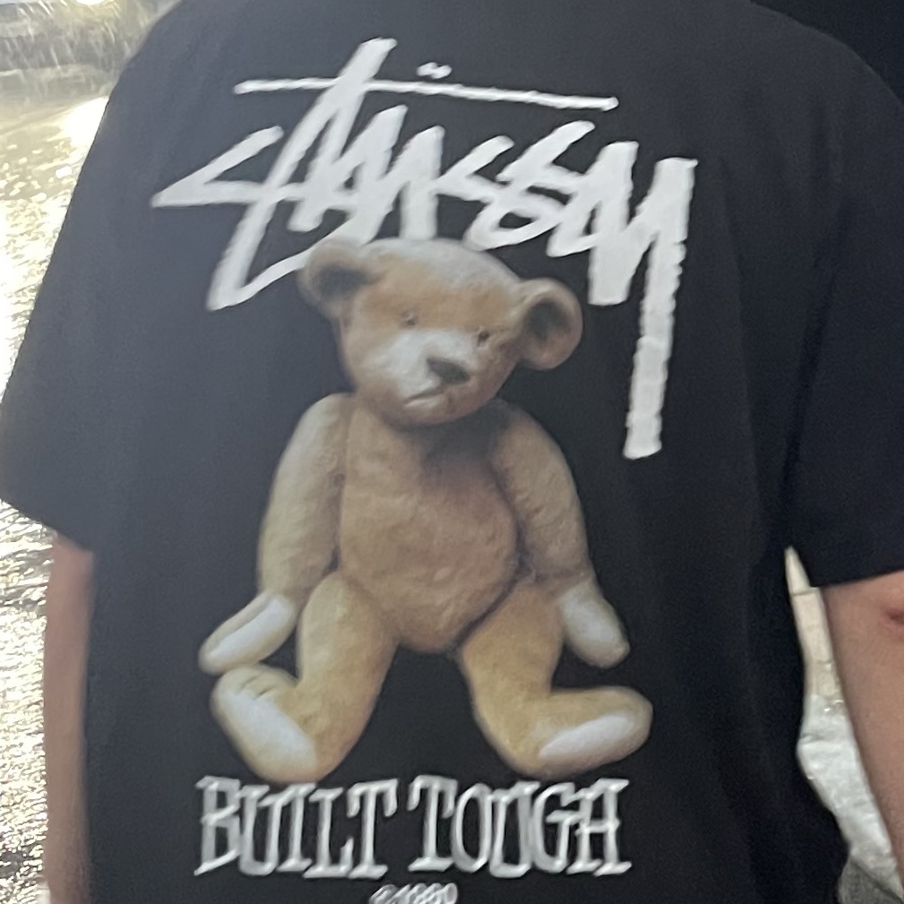 Stussy Built Tough T-Shirt Black 착용 스타일