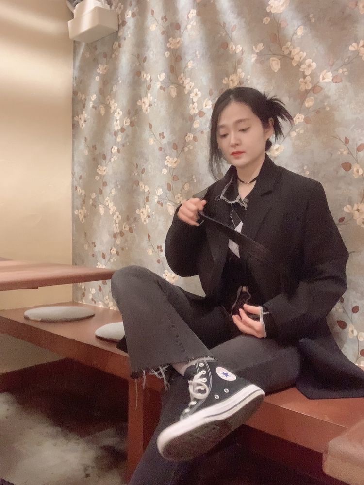 Converse Chuck Taylor All Star Hi Black 착용 스타일