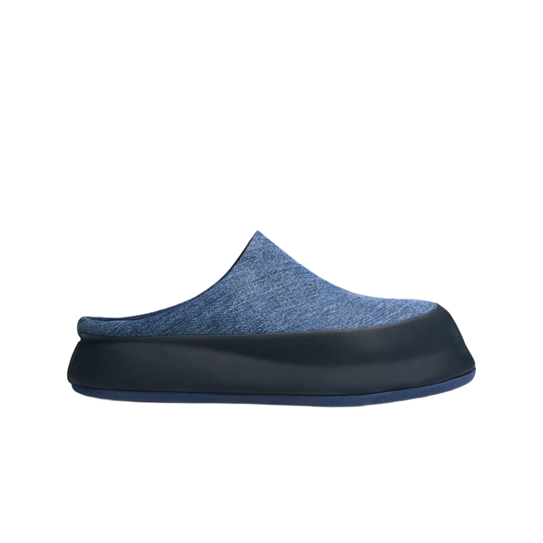 자크뮈스 레 뮬 고이아 투톤 뮬 블루(Jacquemus Les Mules Goia Two-Tone Mules Blue)