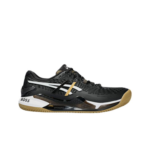 Asics x Hugo Boss Gel-Resolution 9 Clay Black Camel