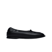 Jacquemus Les Chaussures Pilou Soft Ballerina Shoes Black
