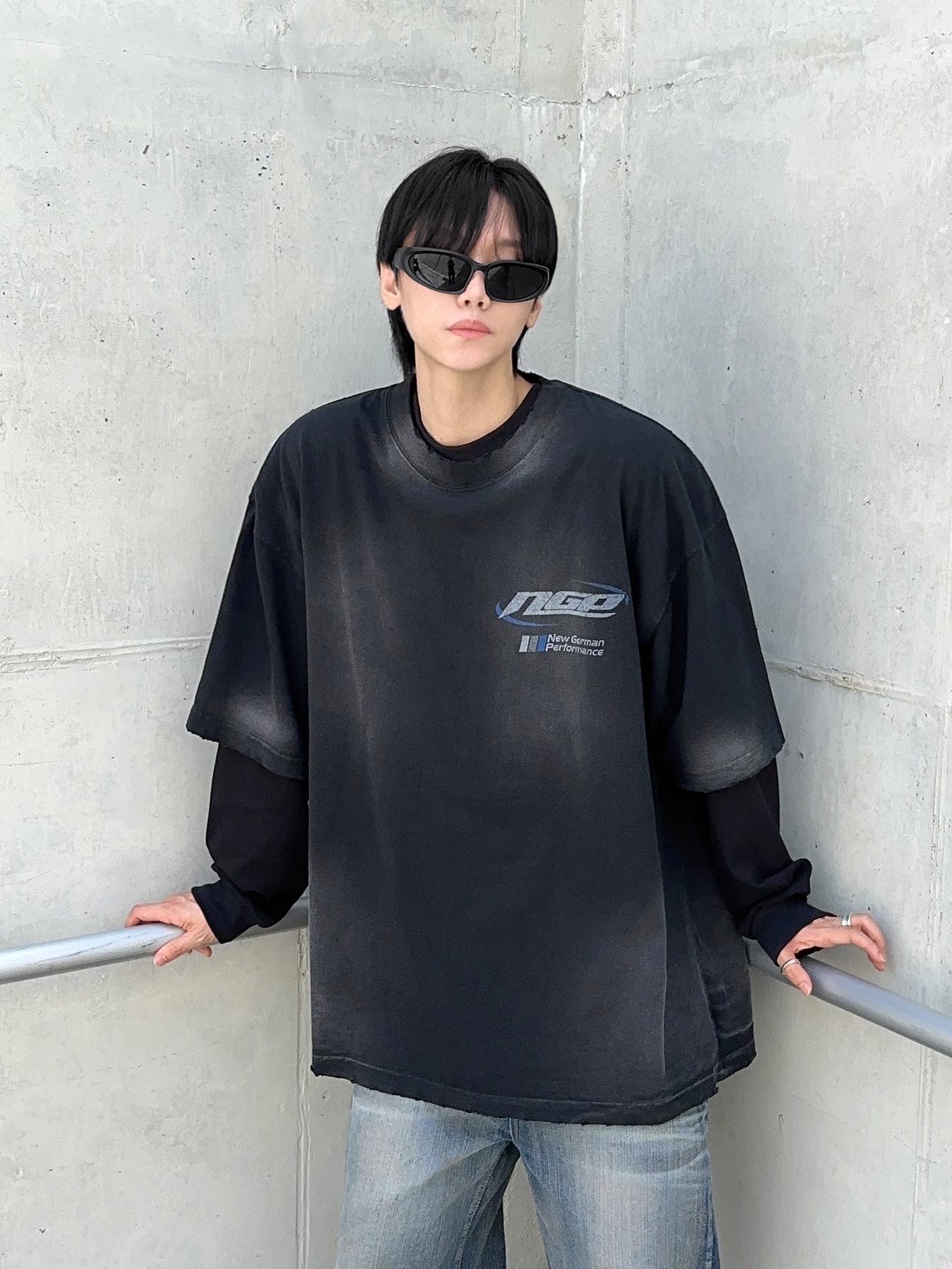 Balenciaga Steroid Derby Black 착용 스타일 - 2