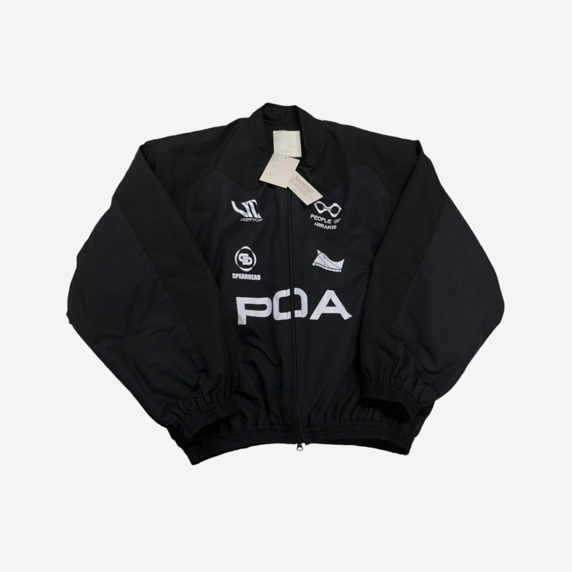 Undermycar Acer Padded Shoulder Crop Blouson Ebony - 23FW