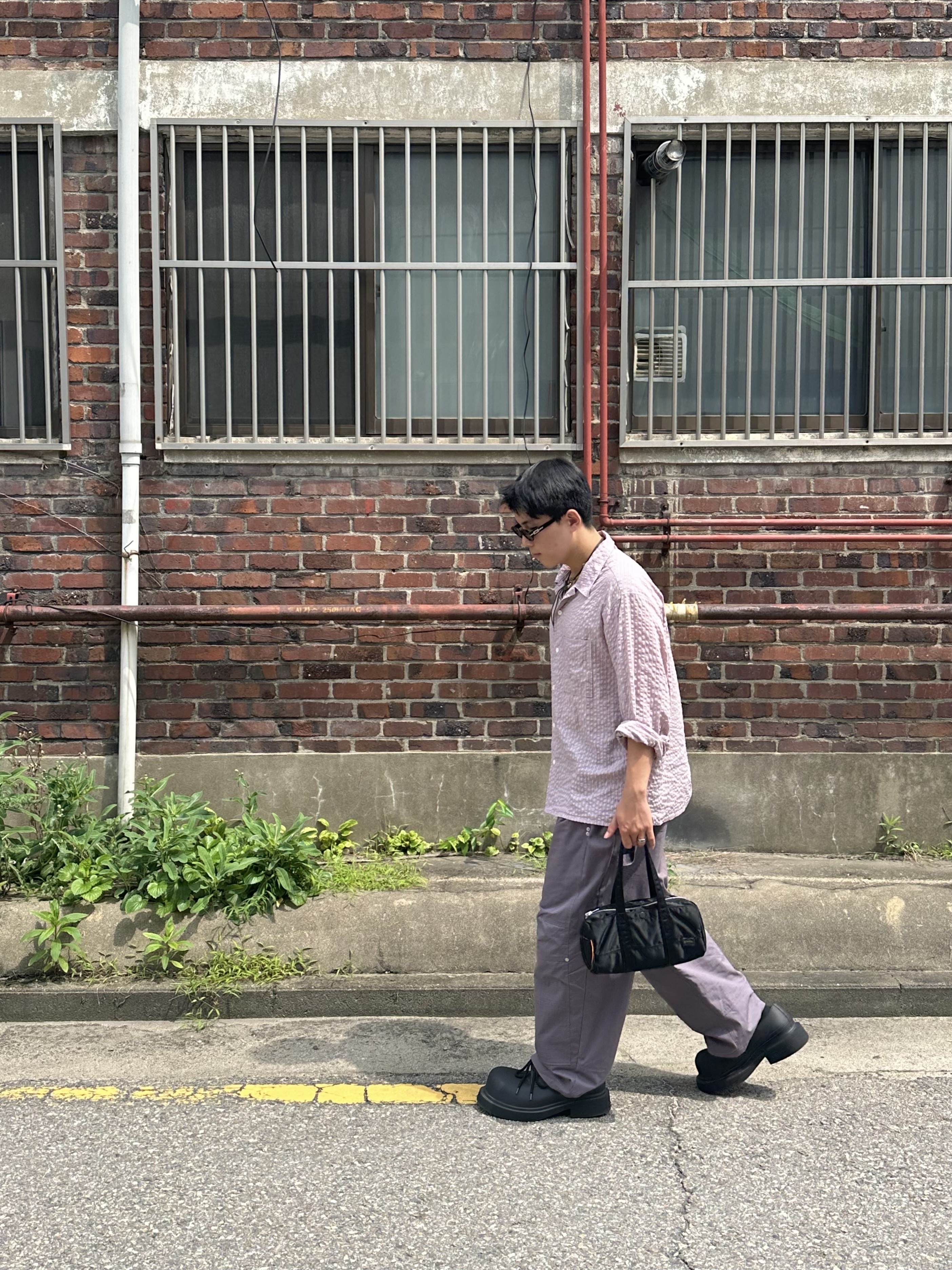 Balenciaga Steroid Derby Black 착용 스타일 - 2