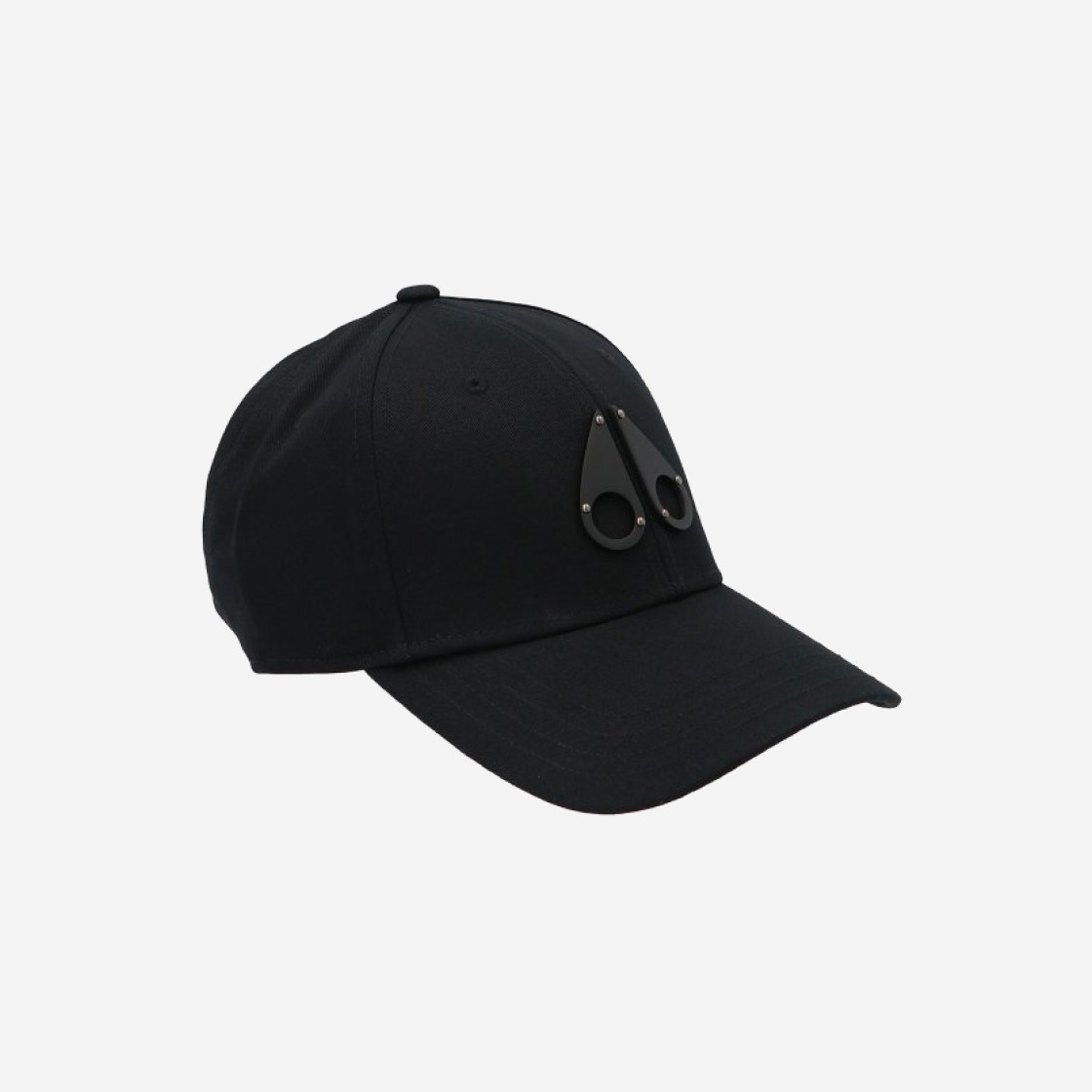 Moose Knuckles Logo Icon Cap Black Black Logo 상세 이미지 2