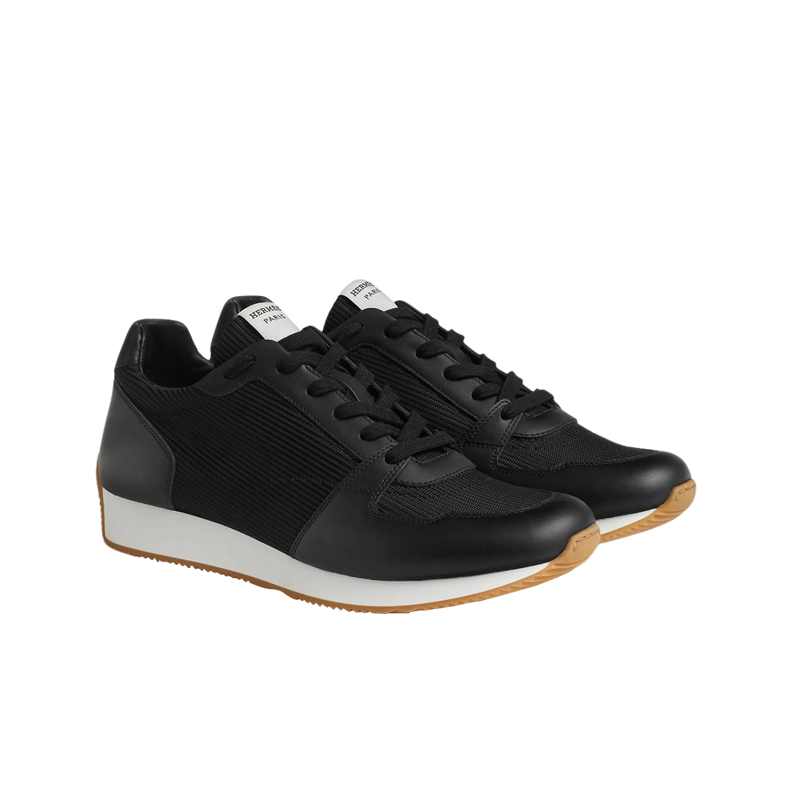 에르메스 이스케이프 스니커즈 메쉬 카프스킨 & 누아(Hermes Escape Sneakers Mesh Calfskin & Noir) - 2