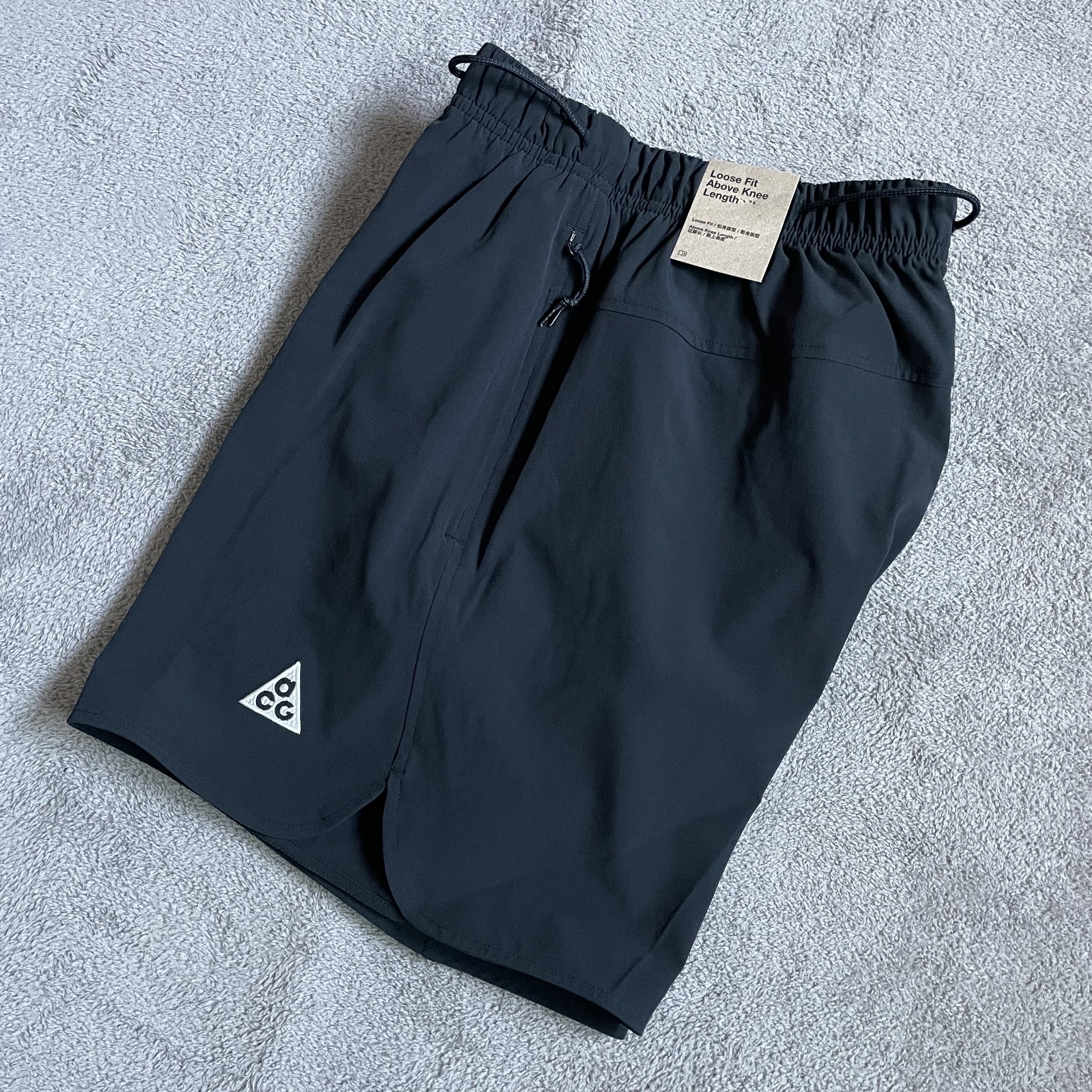 Nike ACG Dri-Fit New Sands Shorts Black - Asia 착용 스타일