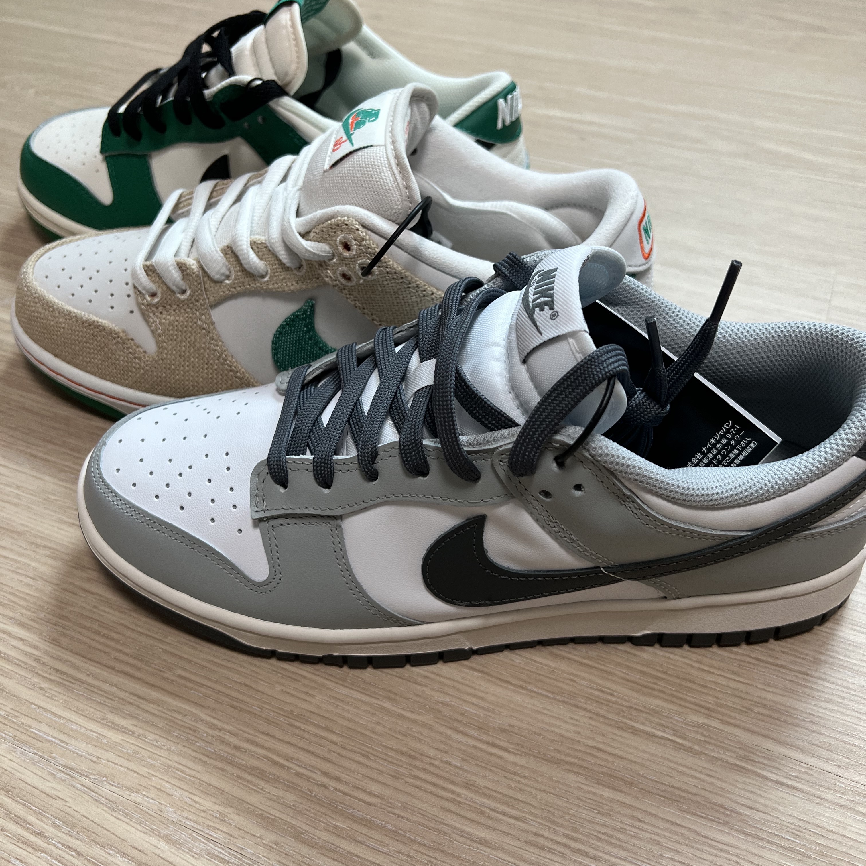 (W) Nike Dunk Low Light Smoke Grey 착용 스타일