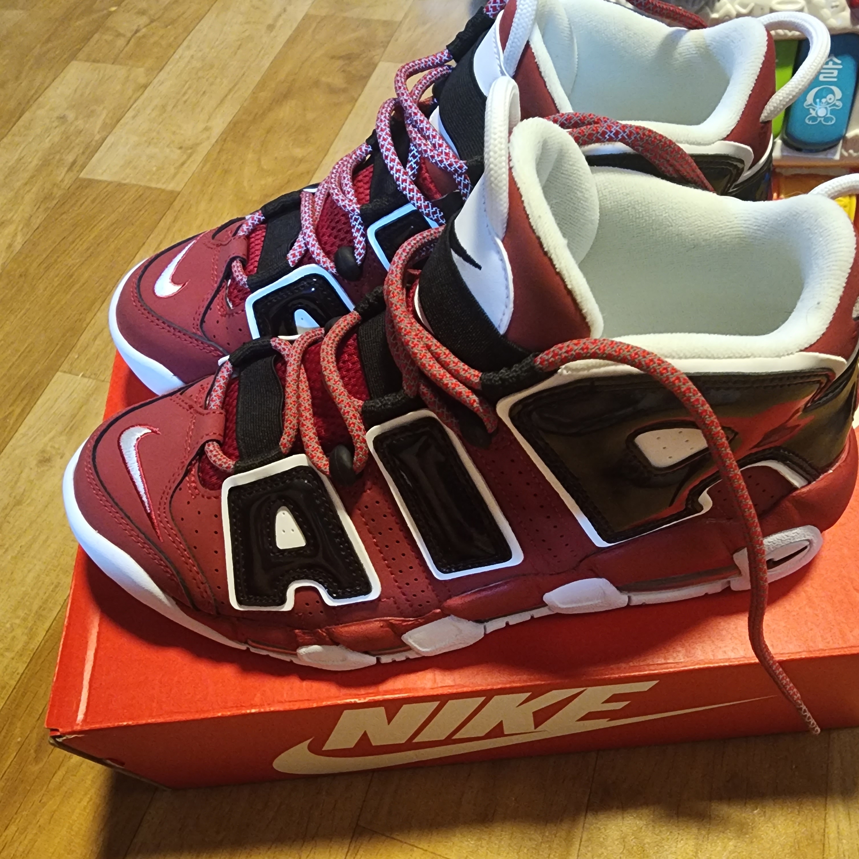 Nike Air More Uptempo 96 Bulls 2021 착용 스타일