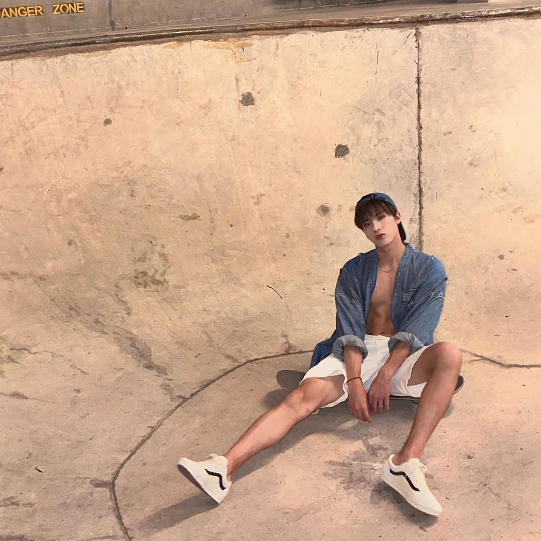 Vans Style 36 Marshmallow Dress Blues 착용 스타일 - 1