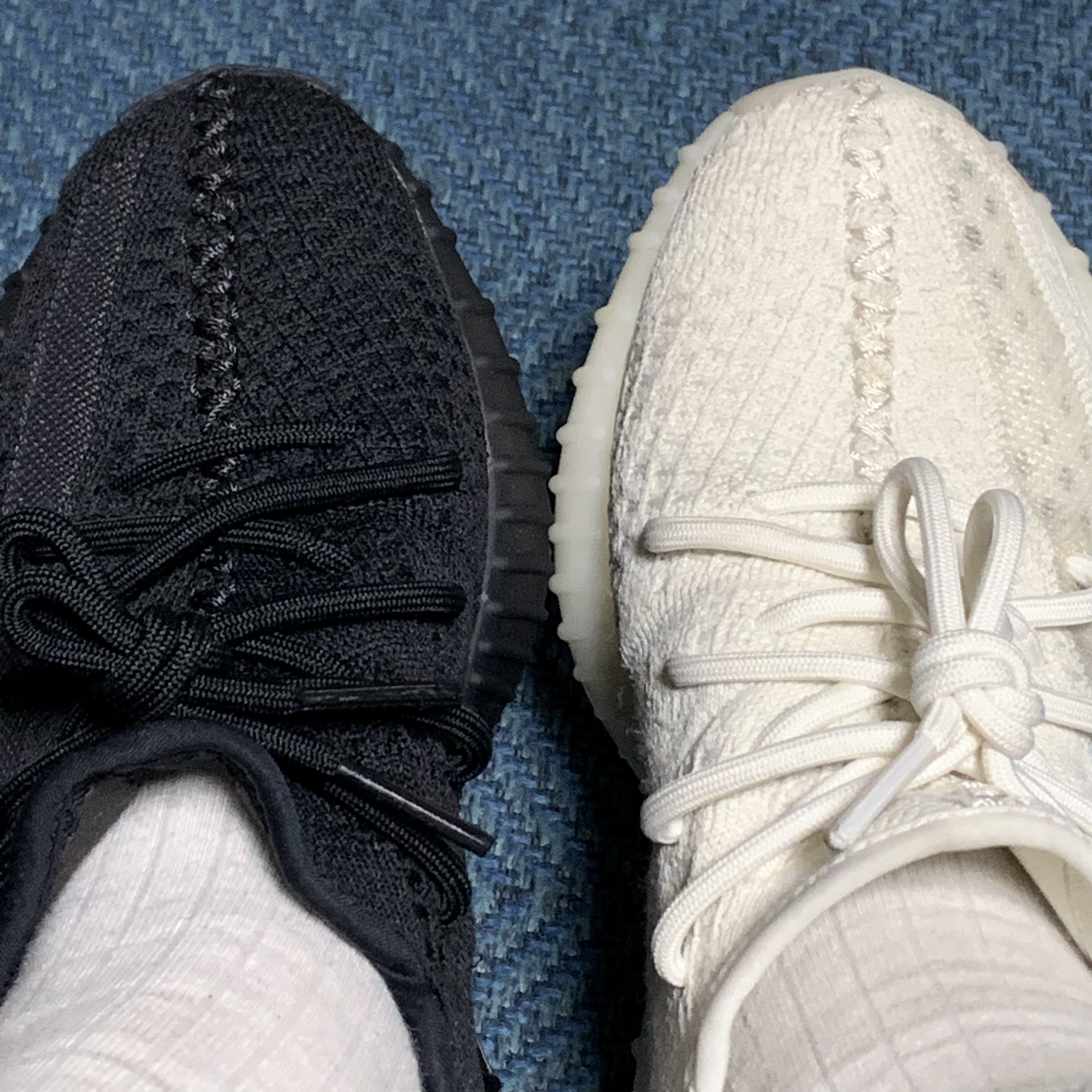 Adidas Yeezy Boost 350 V2 Onyx, Adidas Yeezy Boost 350 V2 Bone 착용 스타일