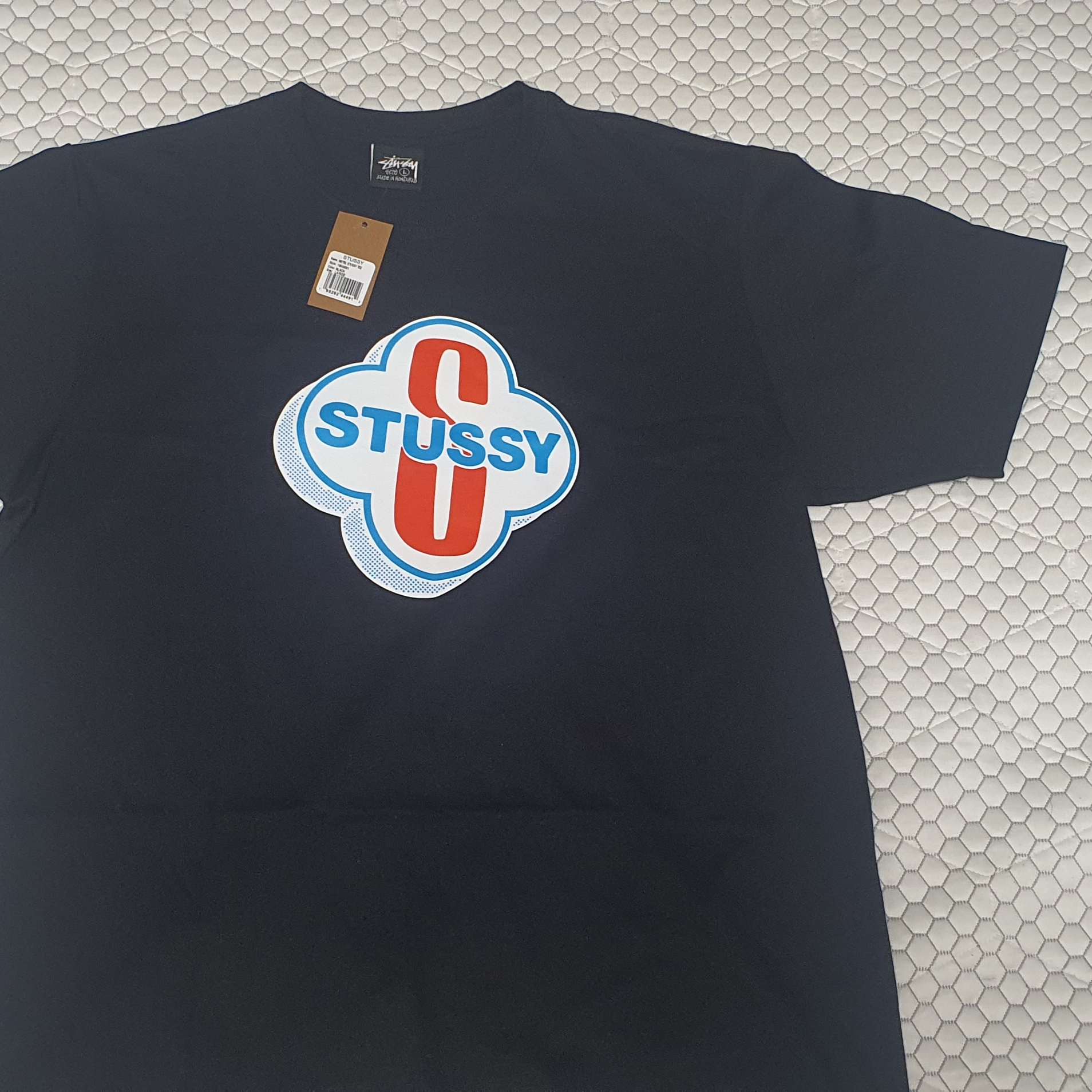 Stussy Motel Stussy T-Shirt Black 착용 스타일