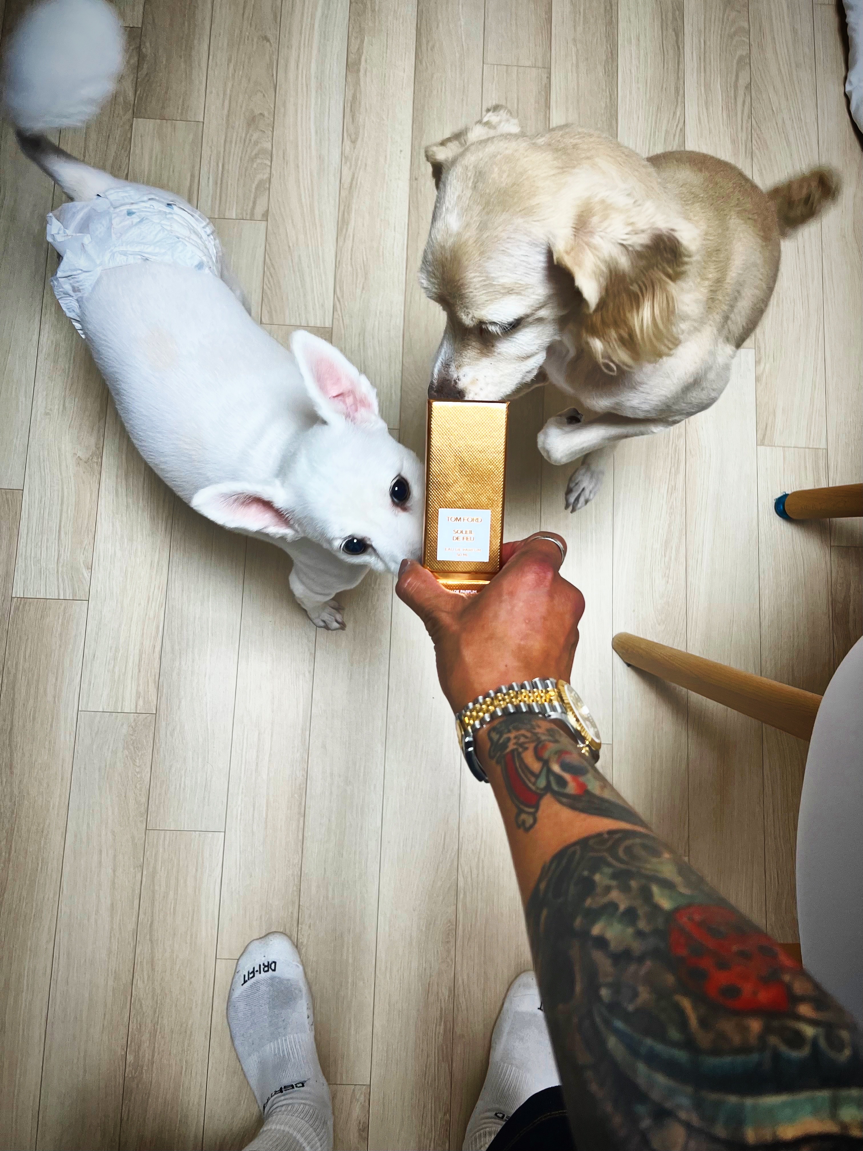 Tom Ford Lost Cherry Eau De Parfum 50ml, Tom Ford Soleil Neige Eau De Parfum 50ml 착용 스타일 - 3