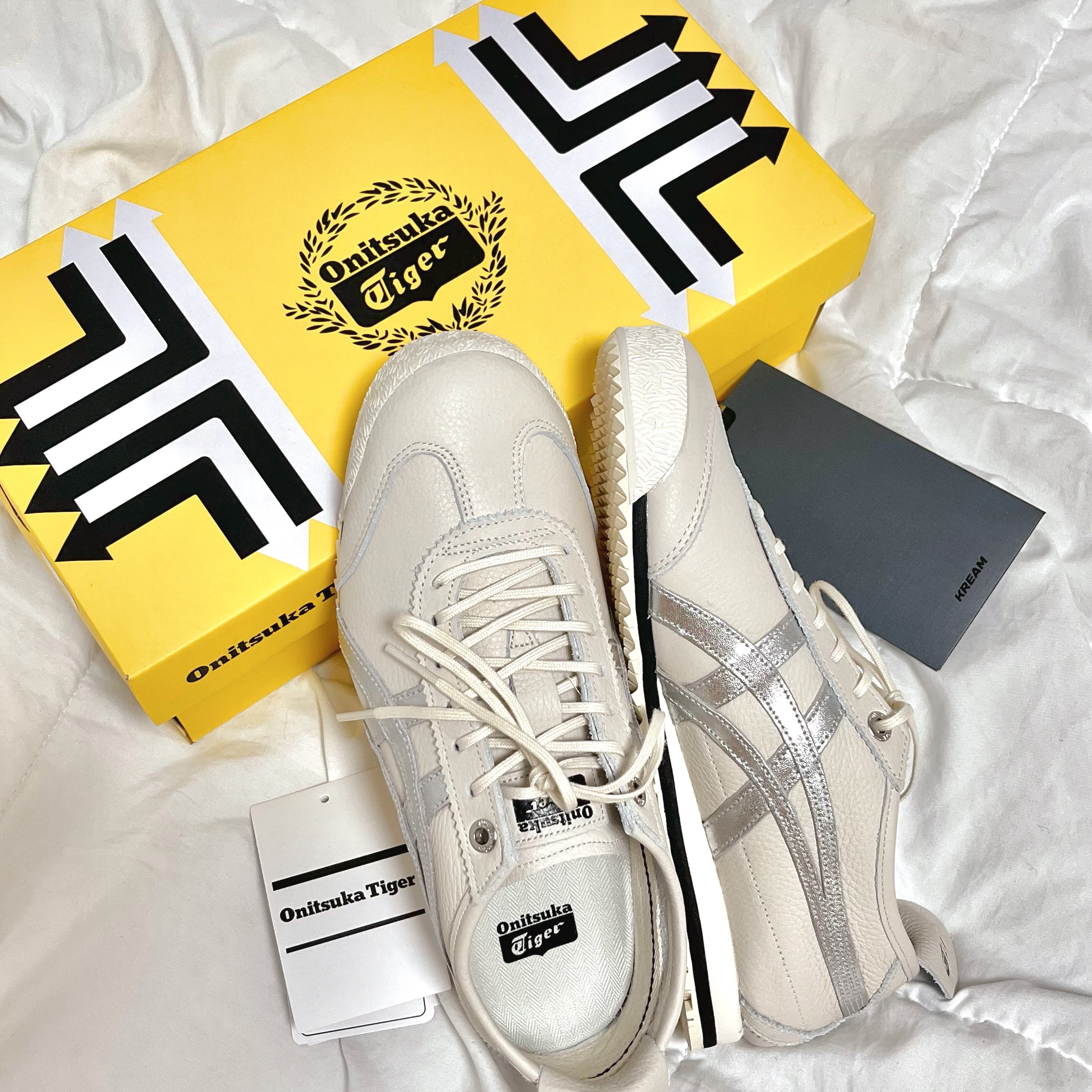 Onitsuka Tiger Mexico 66 SD Birch Silver 착용 스타일