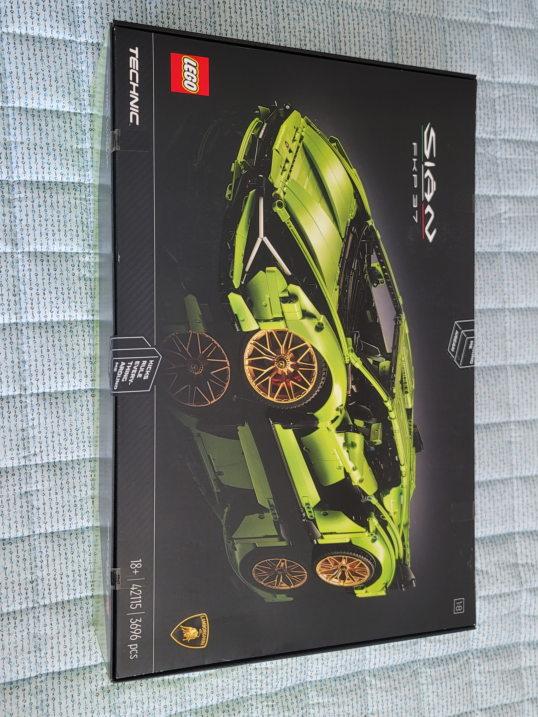Lego Lamborghini Sian FKP 37 착용 스타일